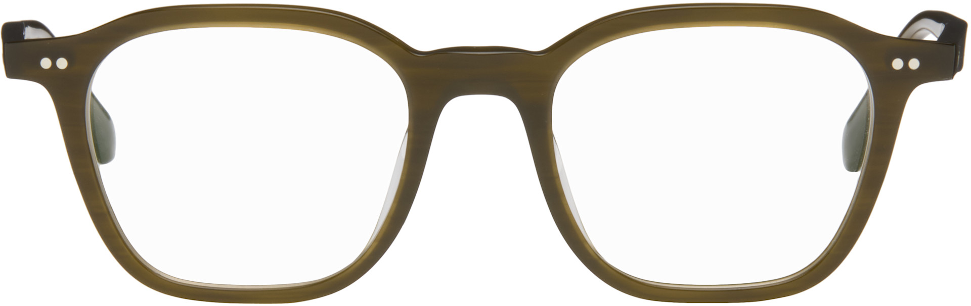 Oliver Peoples - 브라운 아를렛 안경