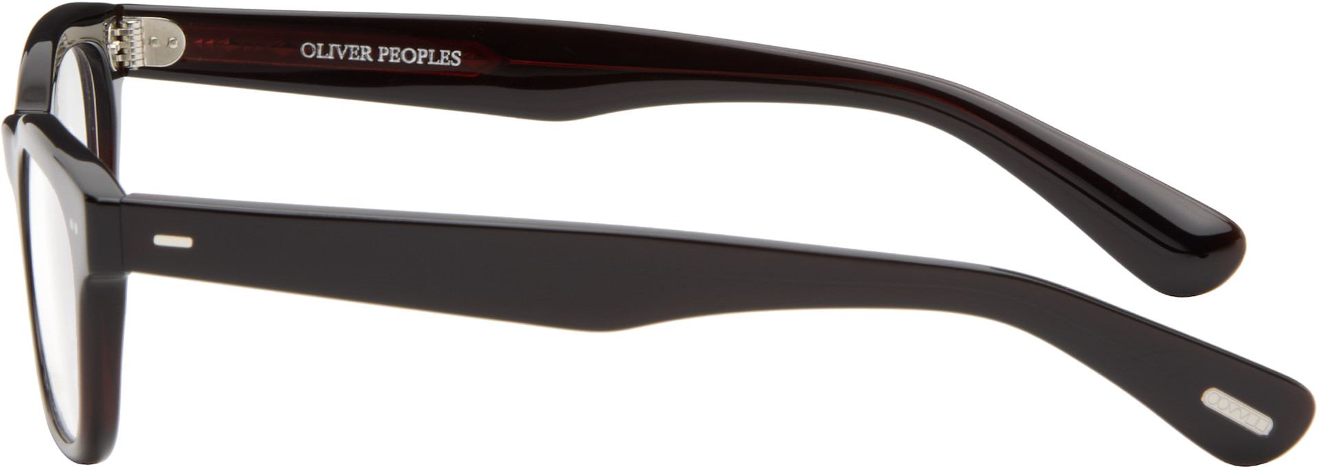 Oliver Peoples - 브라운 티엘로 안경