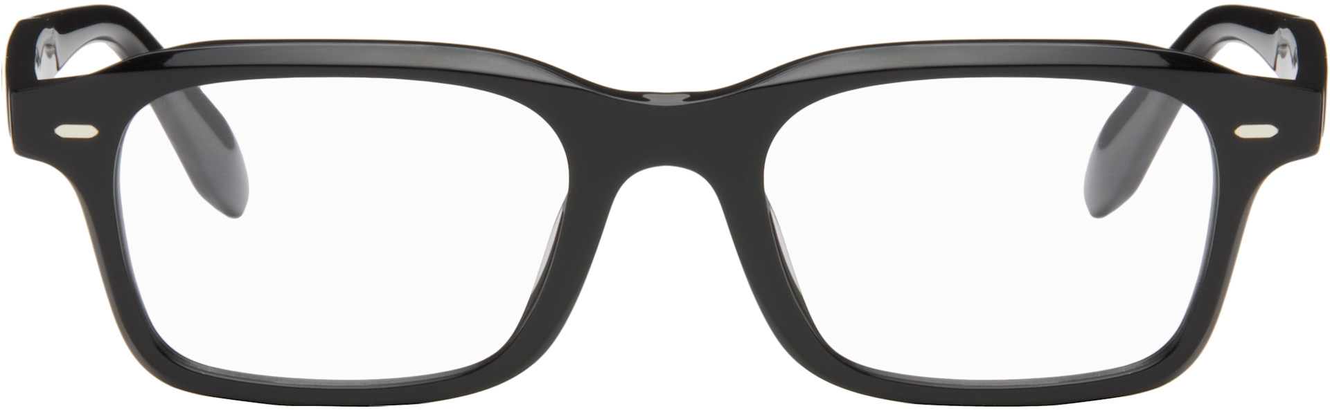Oliver Peoples - 블랙 N.08 안경