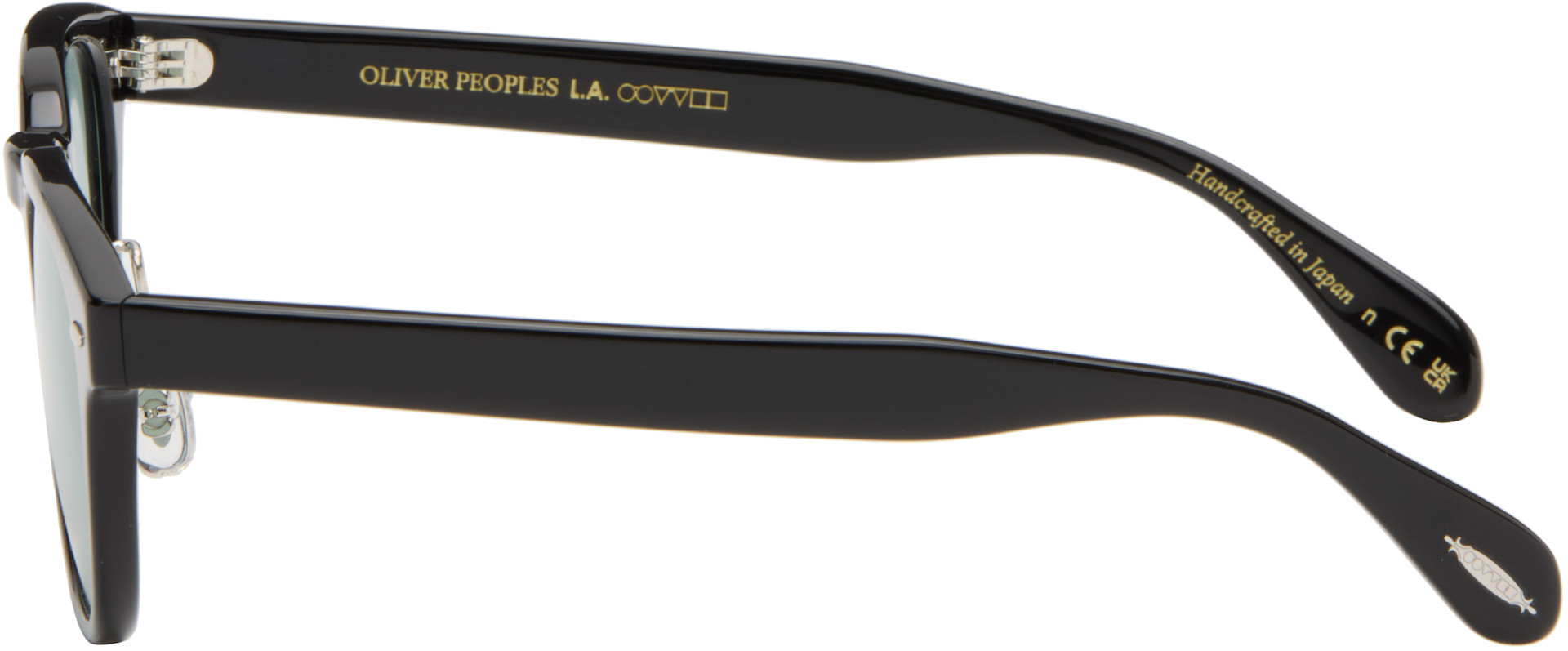 Oliver Peoples - 블랙 쉘드레이크 F 안경