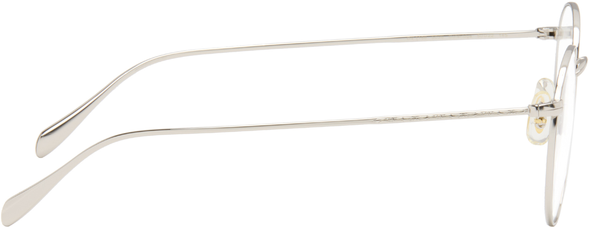 Oliver Peoples - 실버 콜리지 안경