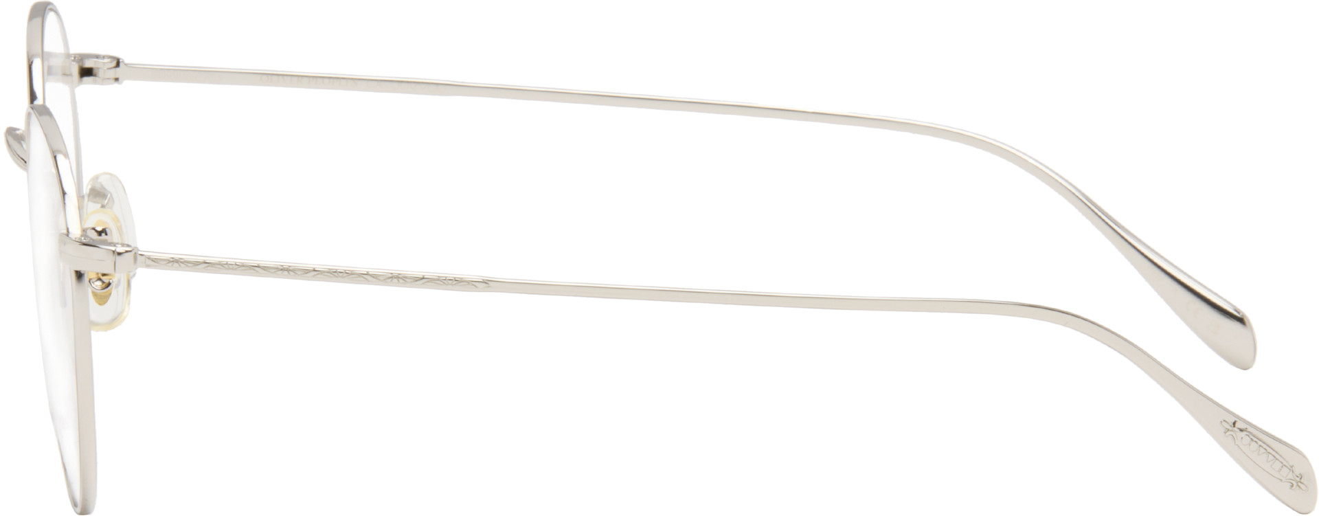 Oliver Peoples - 실버 콜리지 안경
