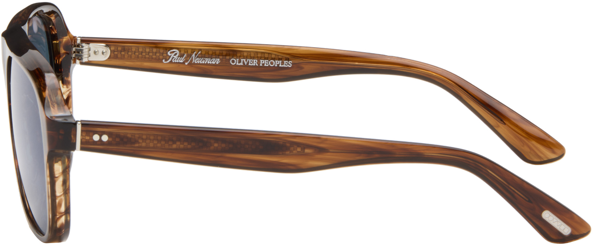 Oliver Peoples: ブラウン Paul Newman サングラス | SSENSE 日本
