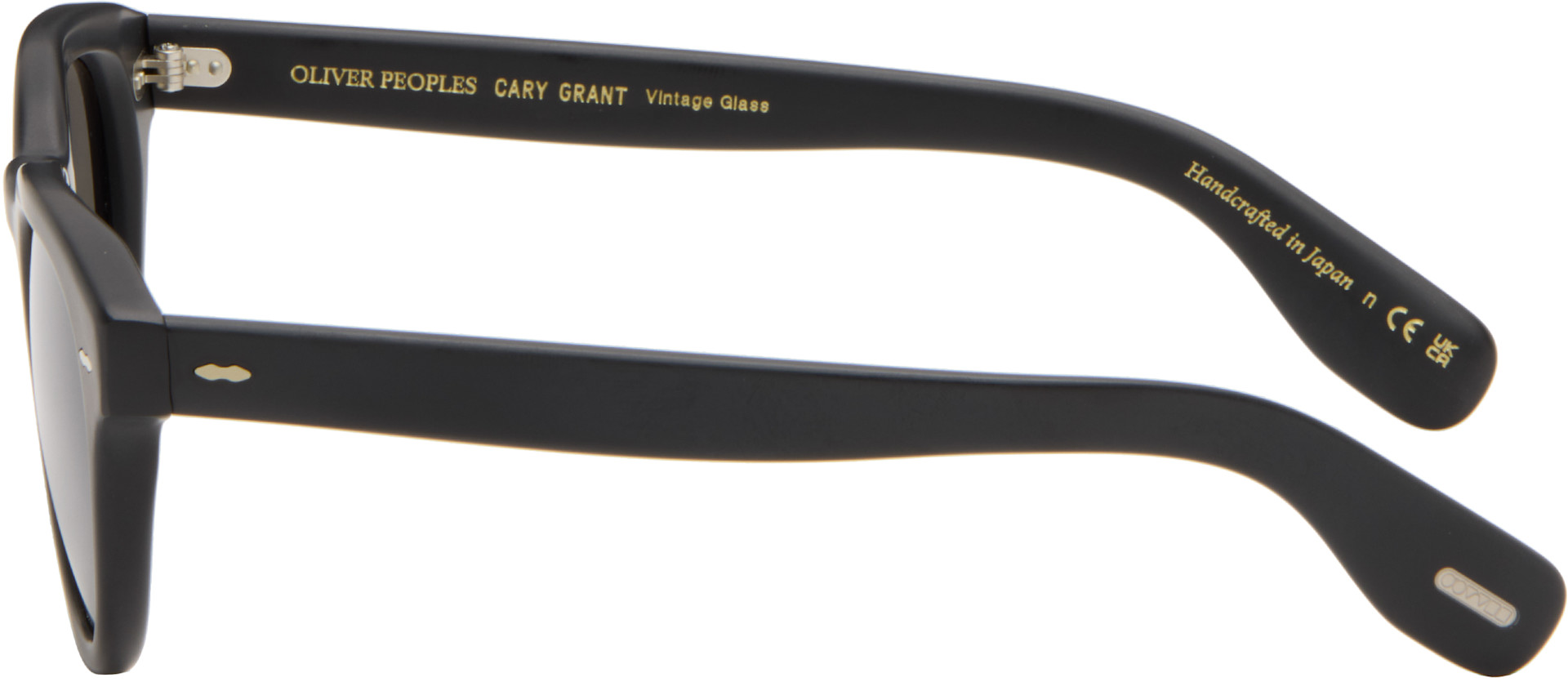 Oliver Peoples: Black Cary Grant Sunglasses | SSENSE