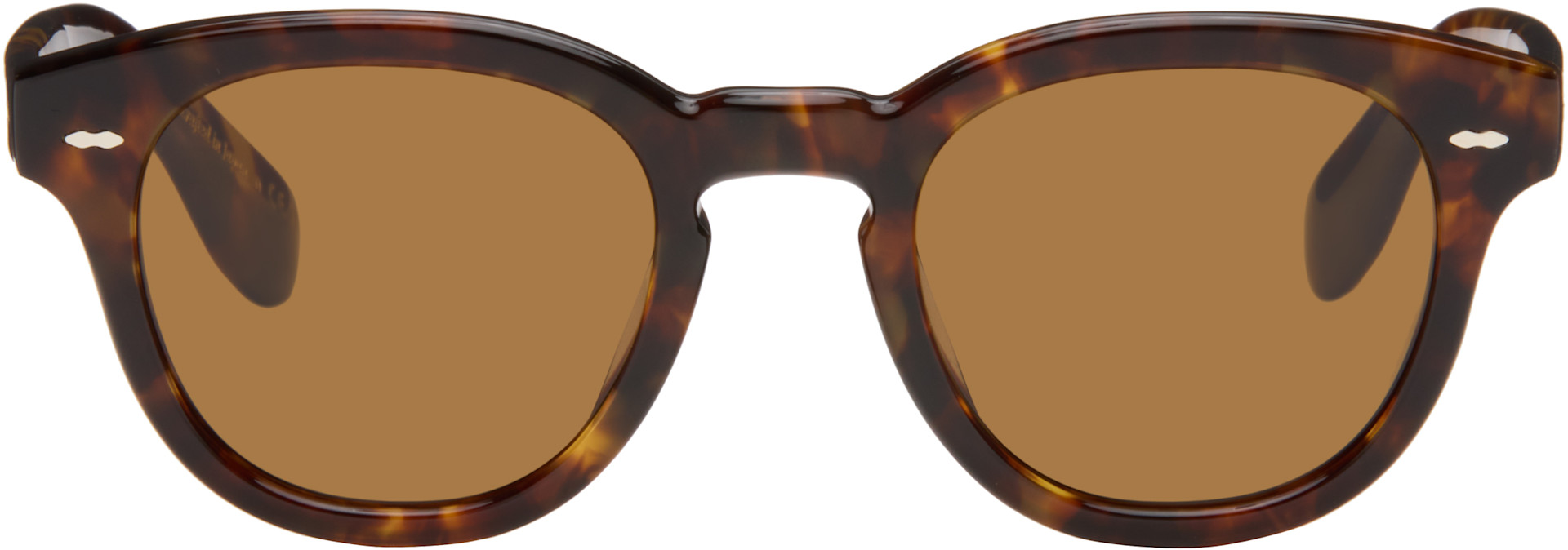Oliver Peoples: ブラウン Cary Grant サングラス | SSENSE 日本