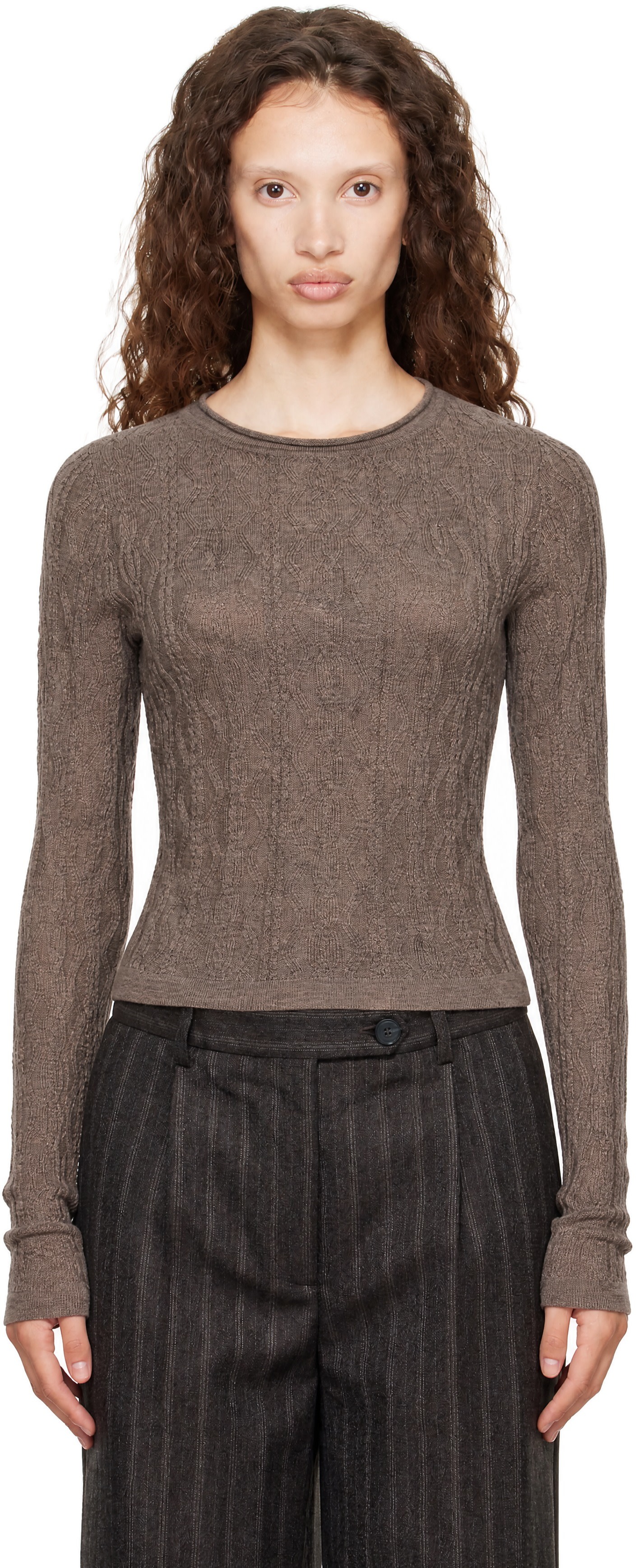 mfpen - Pull Bateau taupe