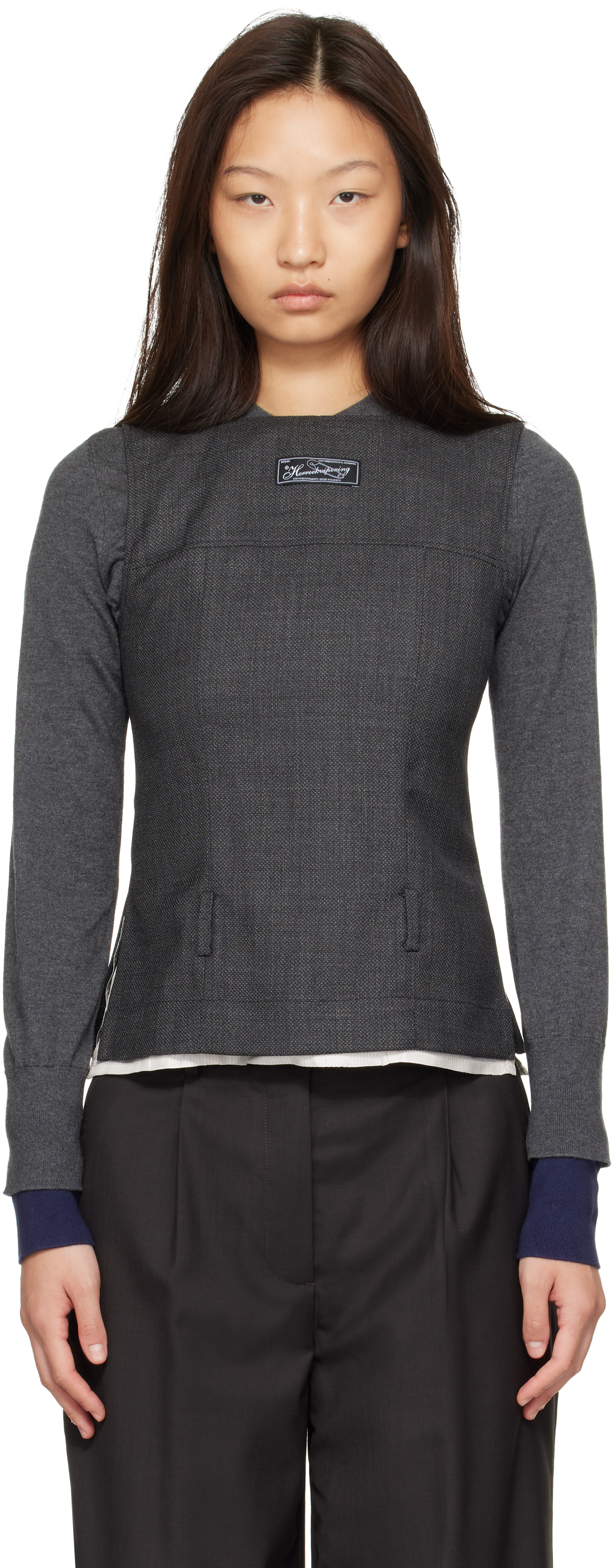 mfpen - Gilet Palettes gris