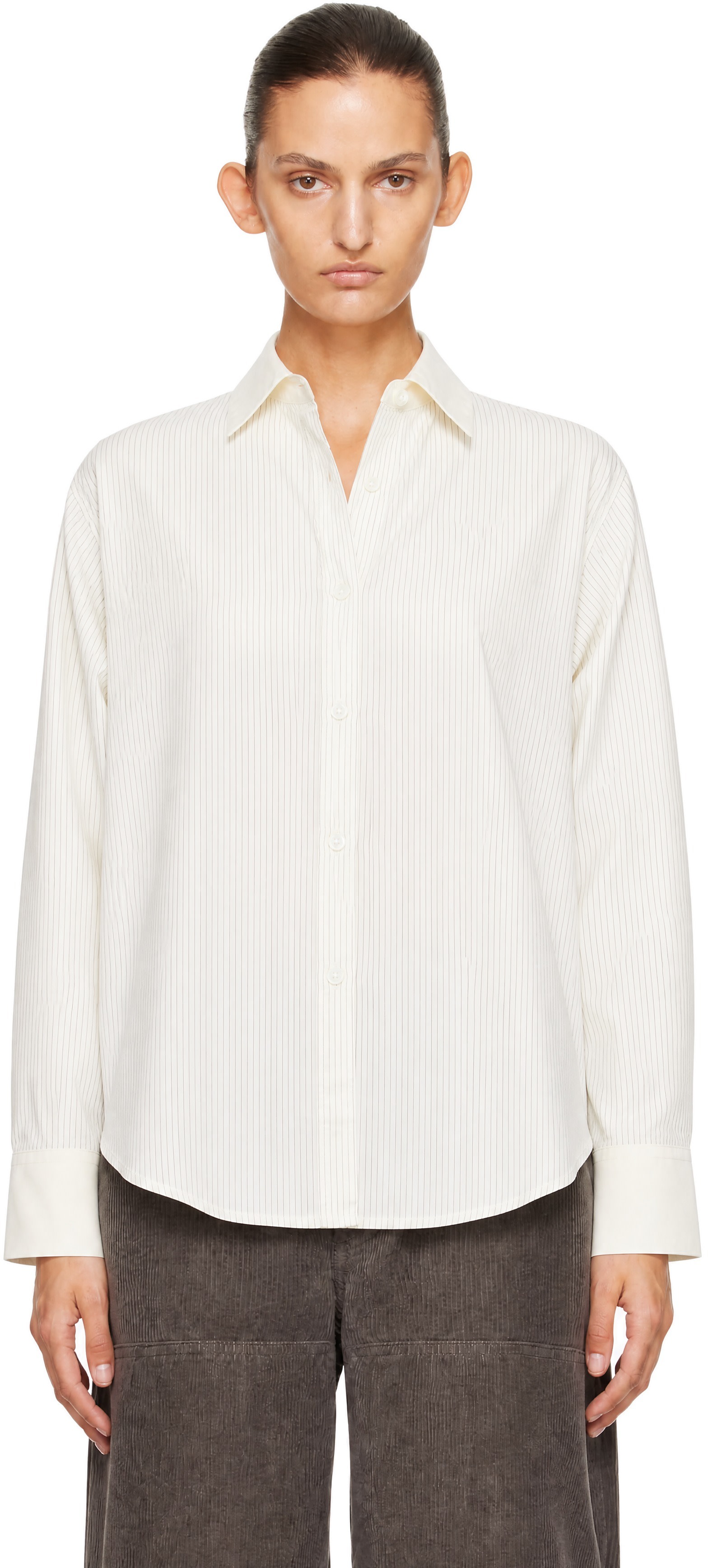 mfpen - Chemise Inquiry blanc cassé