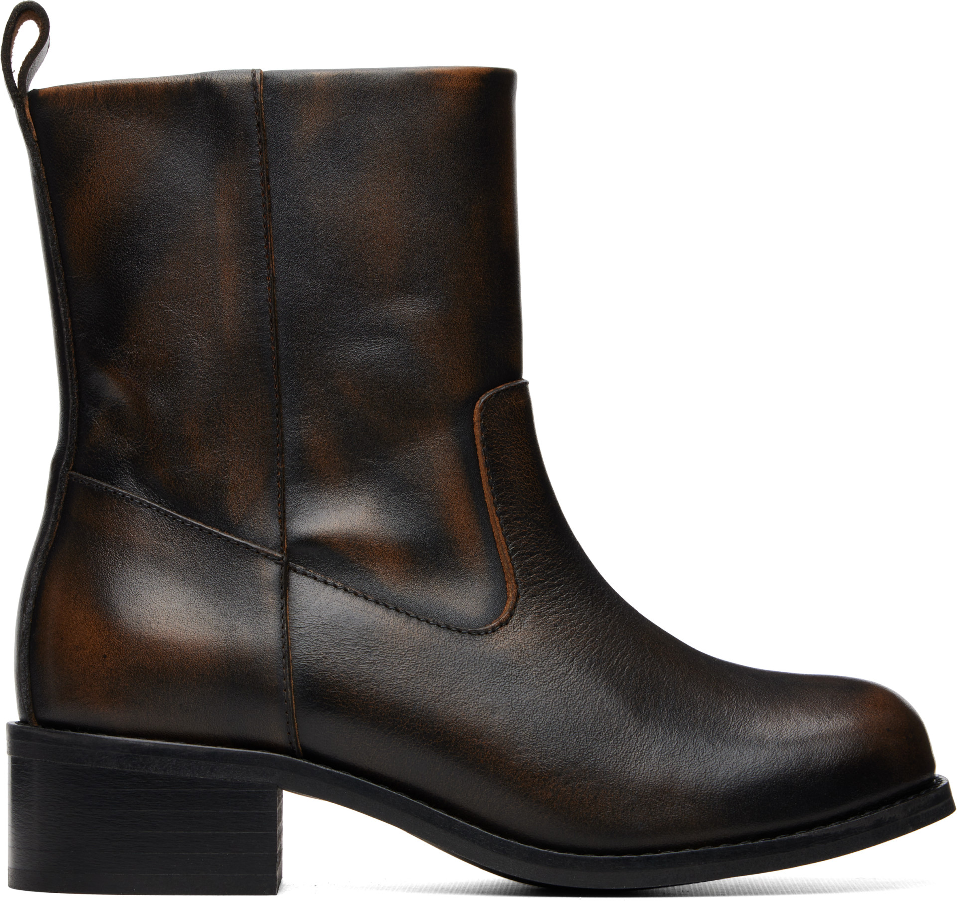 mfpen - Brown Protocol Ankle Boots