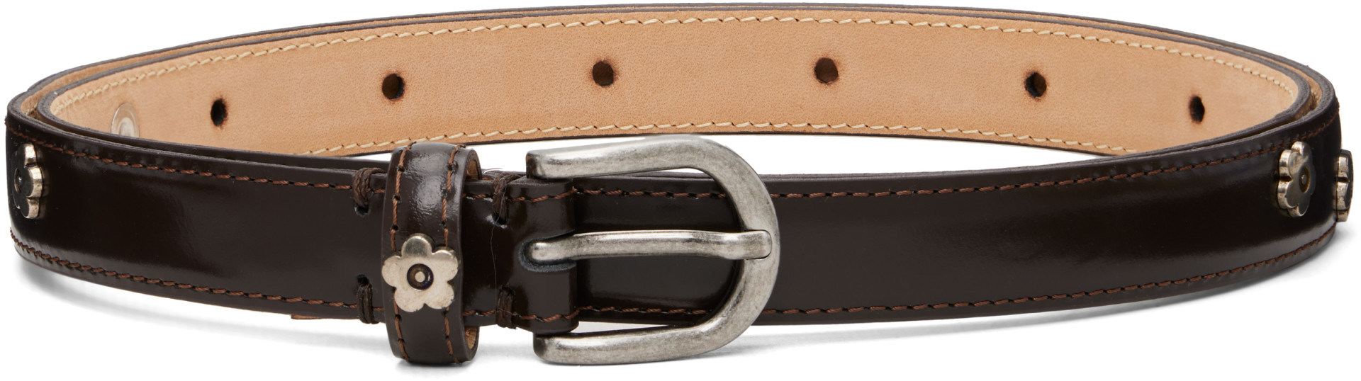 mfpen - Brown Leather Purpose Belt