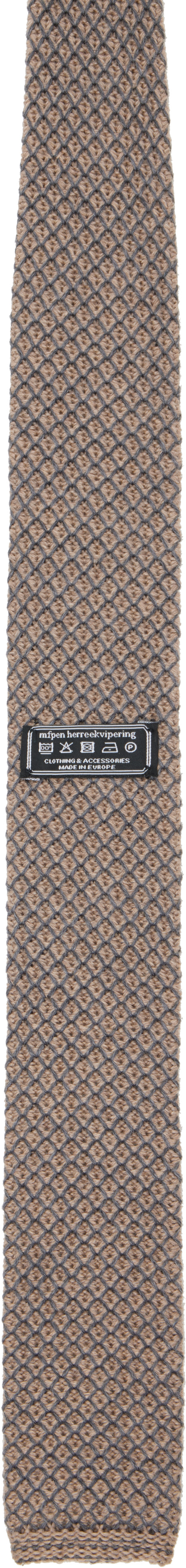 mfpen - Cravate Academic taupe