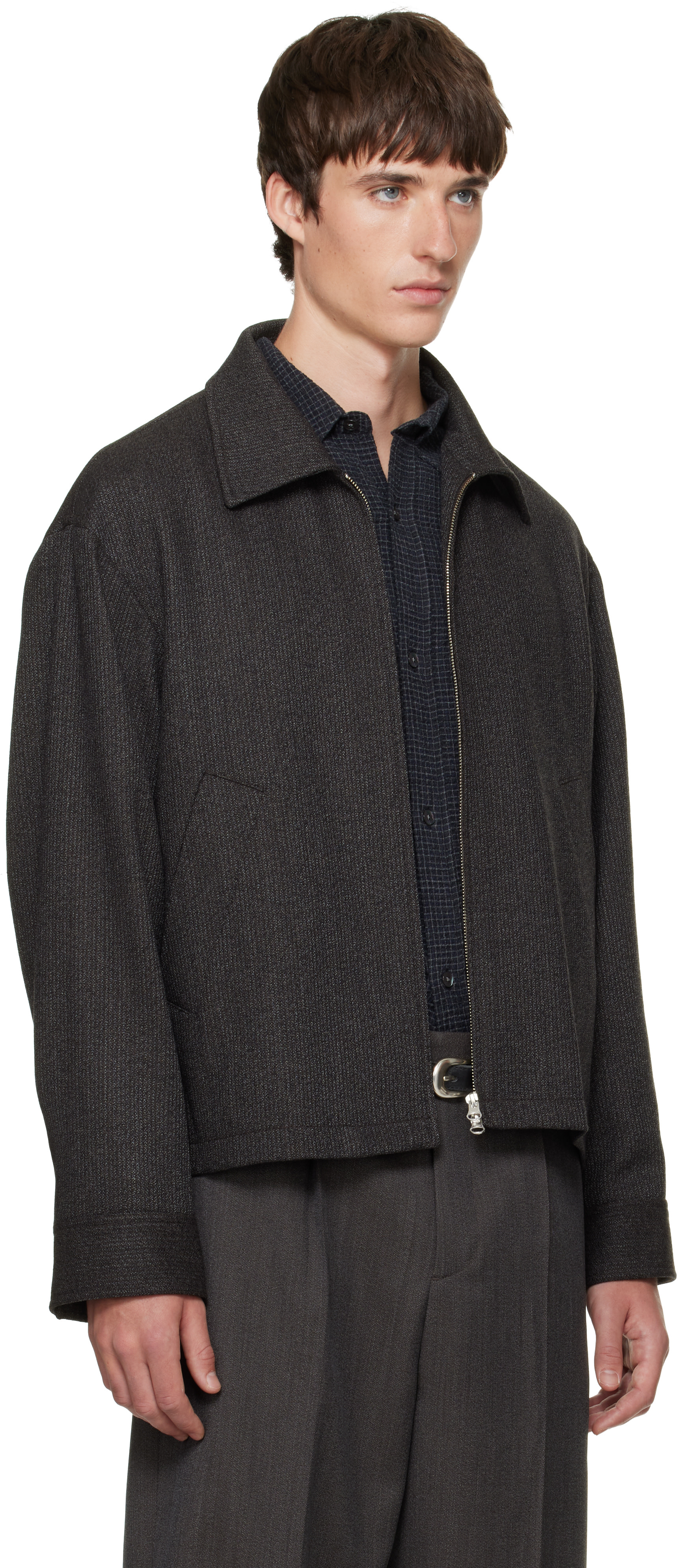 mfpen - Gray Mail Jacket