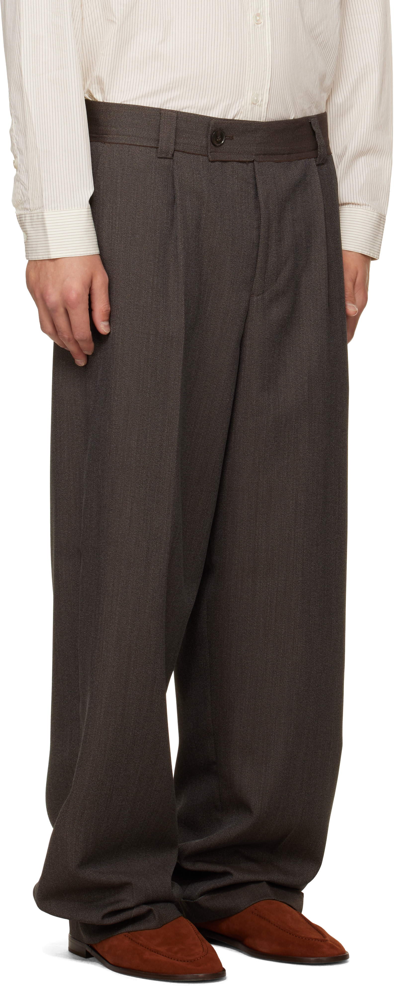 mfpen - Pantalon taupe