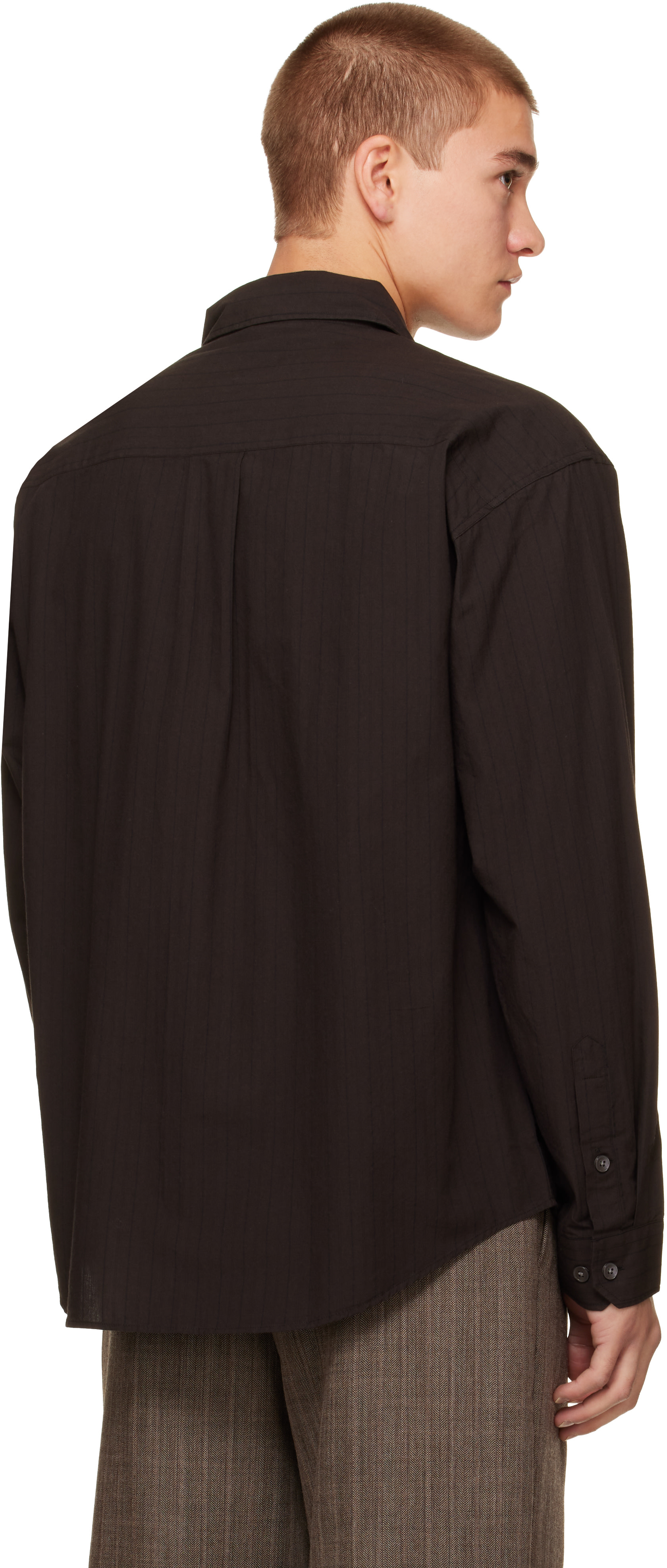 mfpen - Brown Executive Shirt