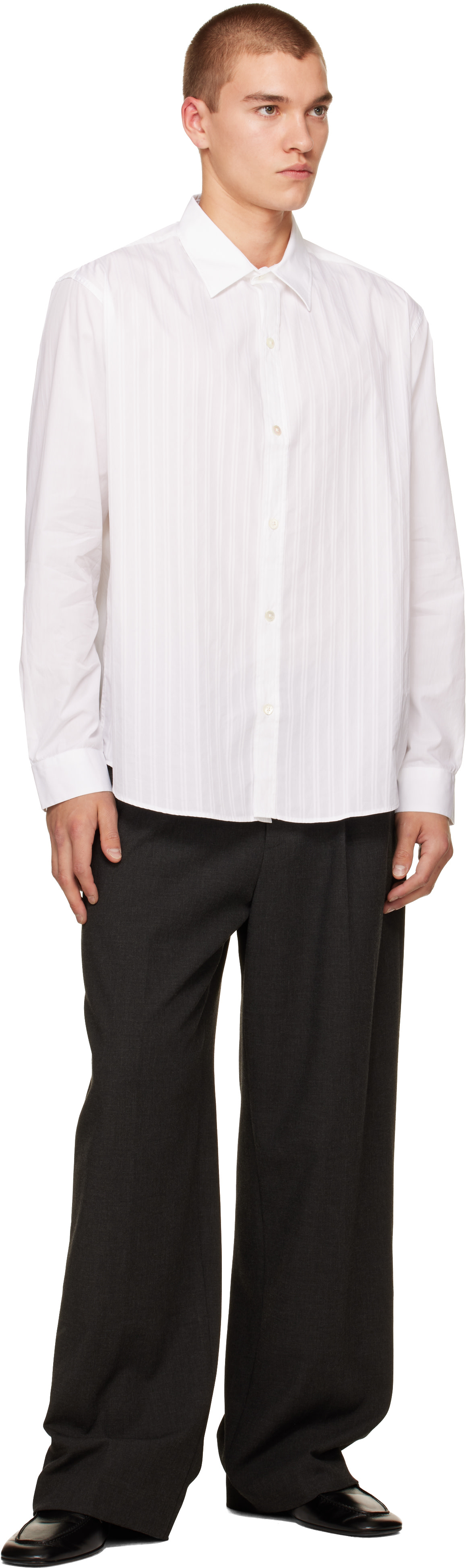 mfpen - White Auditorium Shirt