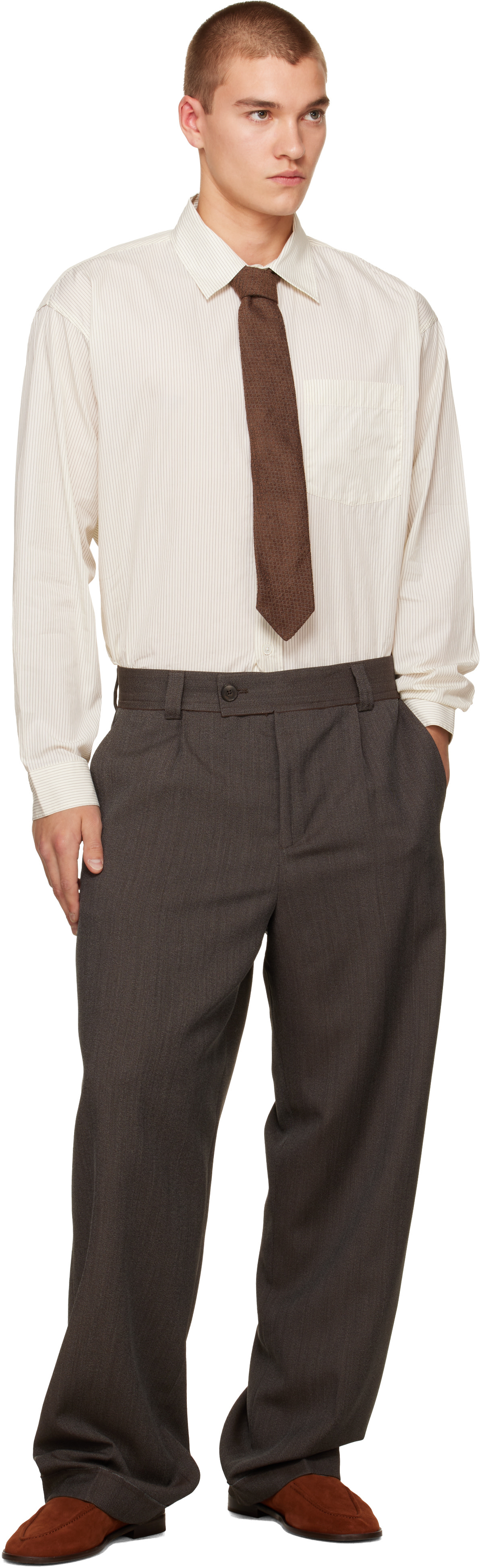 mfpen - White Executive Shirt