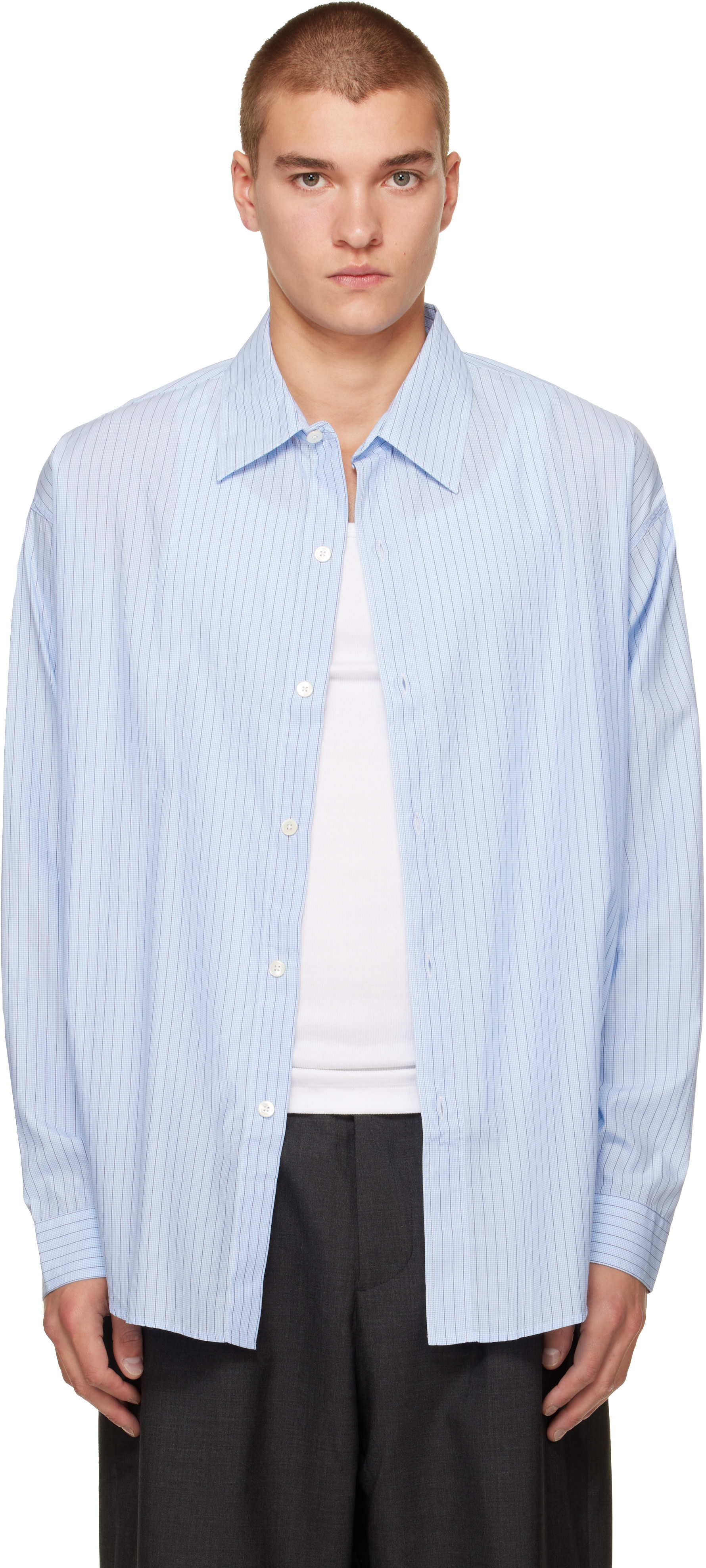 mfpen - Blue Essay Shirt