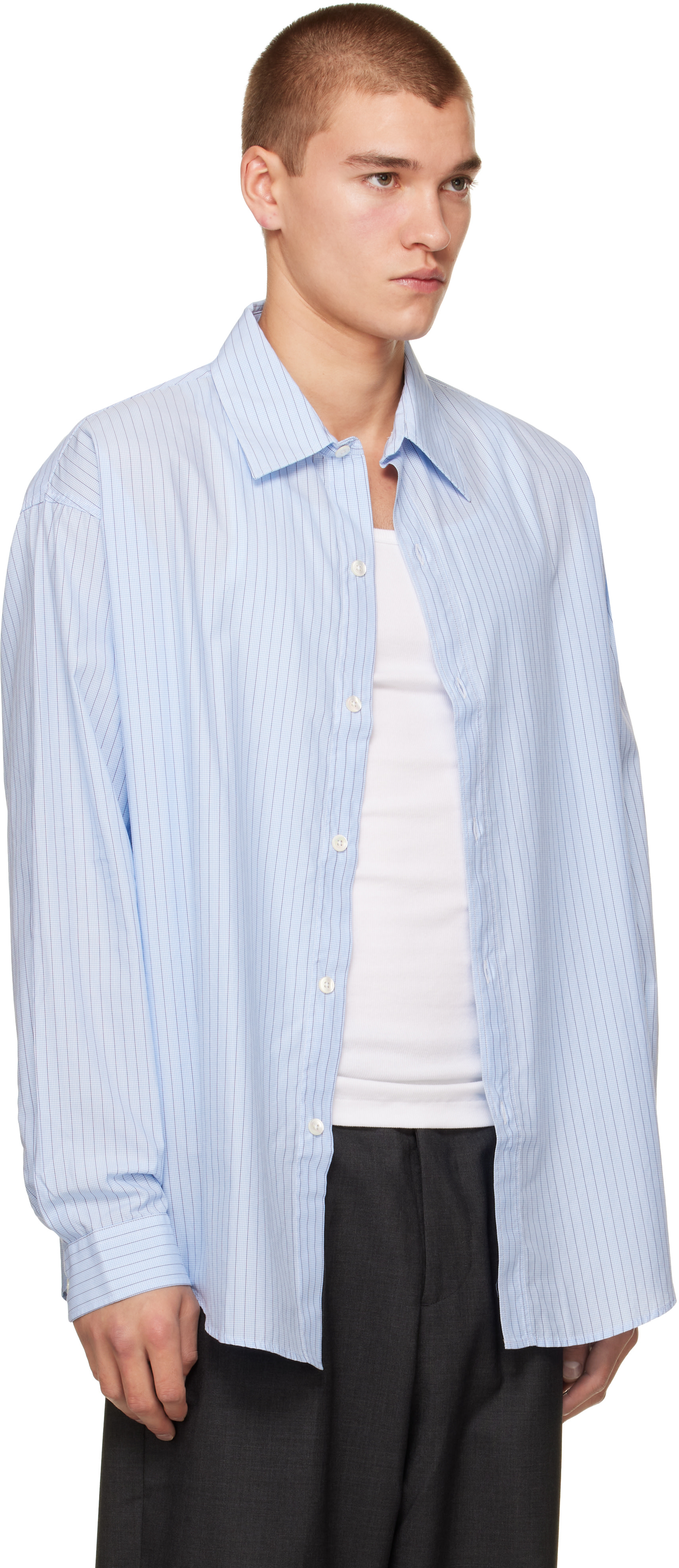 mfpen - Blue Essay Shirt