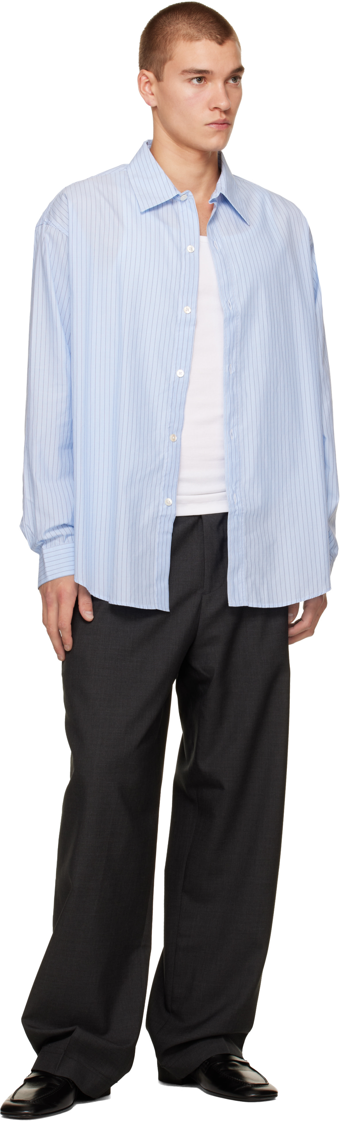 mfpen - Blue Essay Shirt