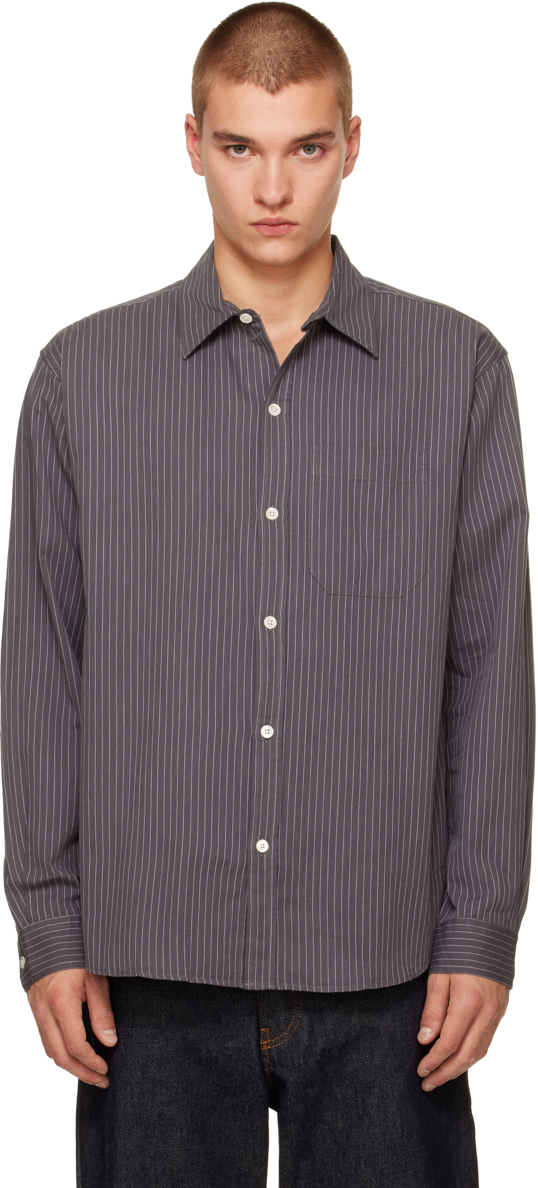 mfpen - Gray Distant Shirt