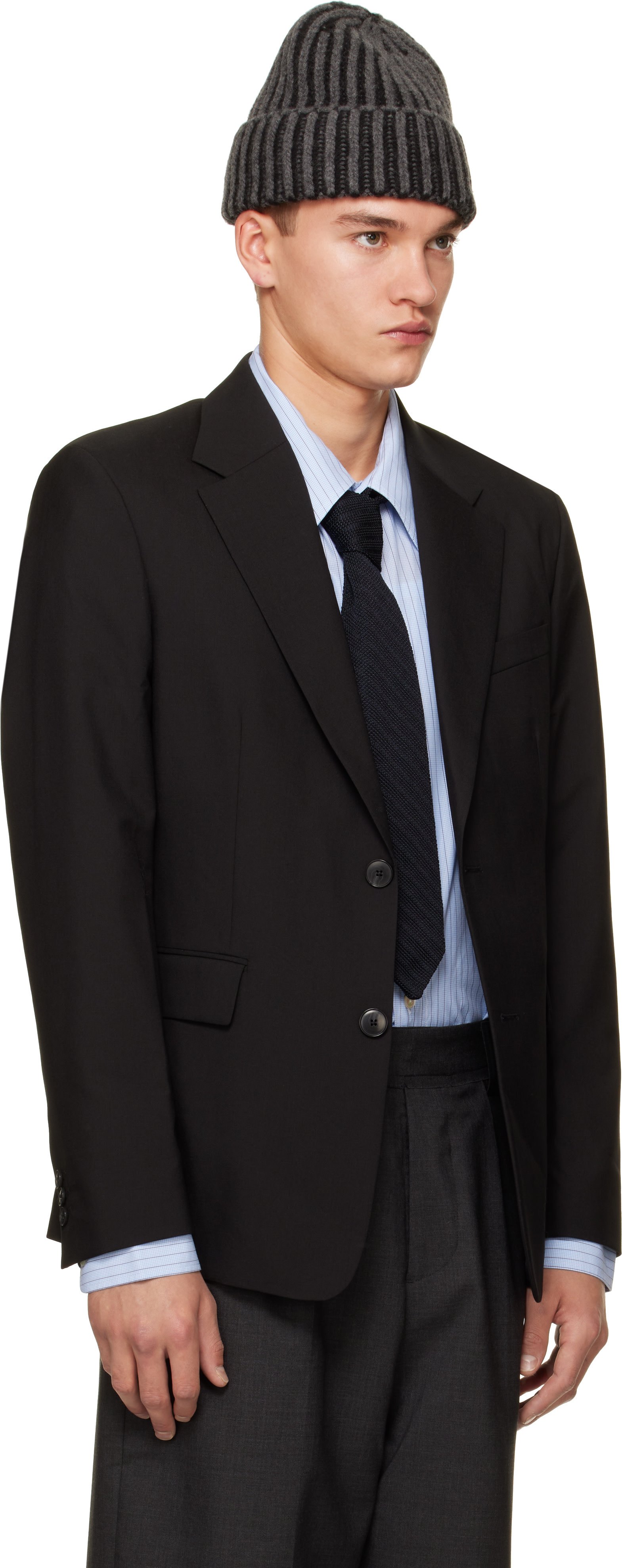 mfpen - Black Single Breasted Blazer