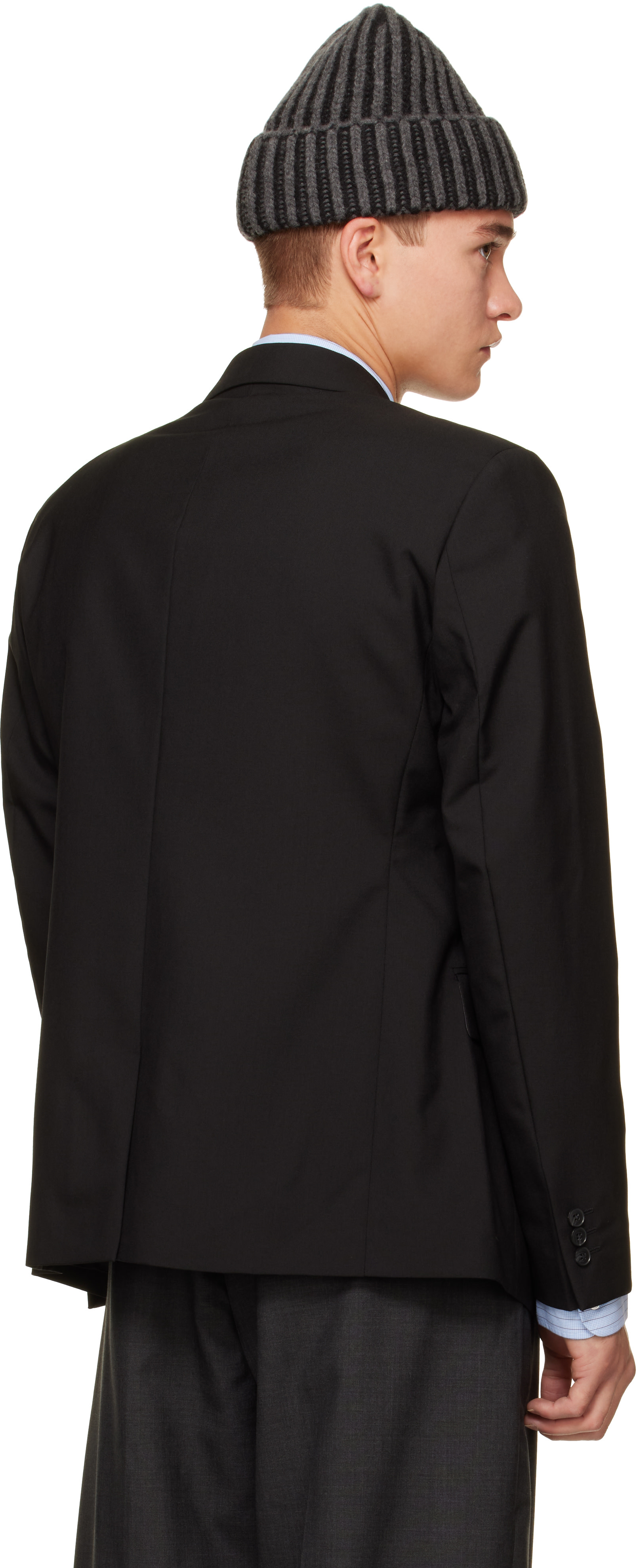 mfpen - Black Single Breasted Blazer