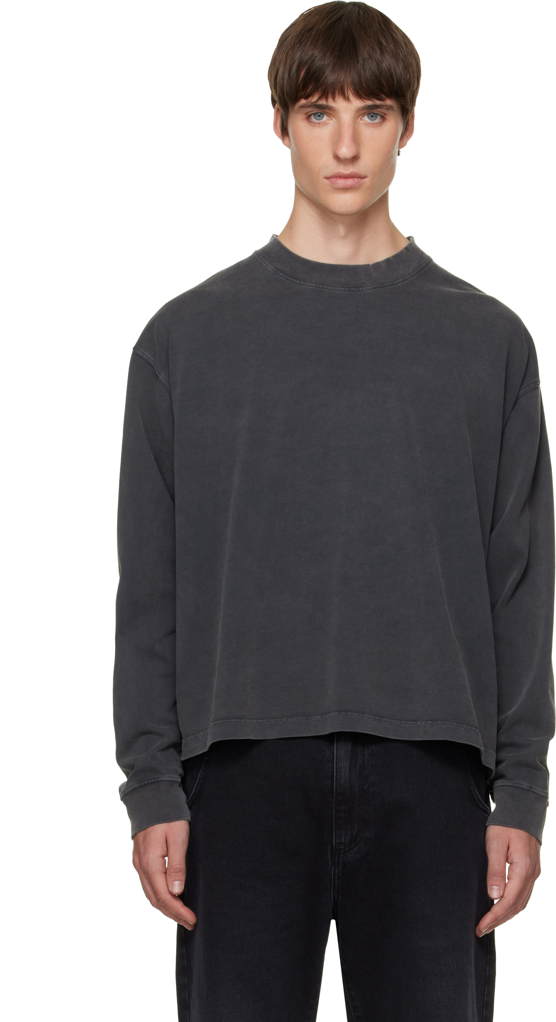 mfpen - Gray Browsing LS T-shirt