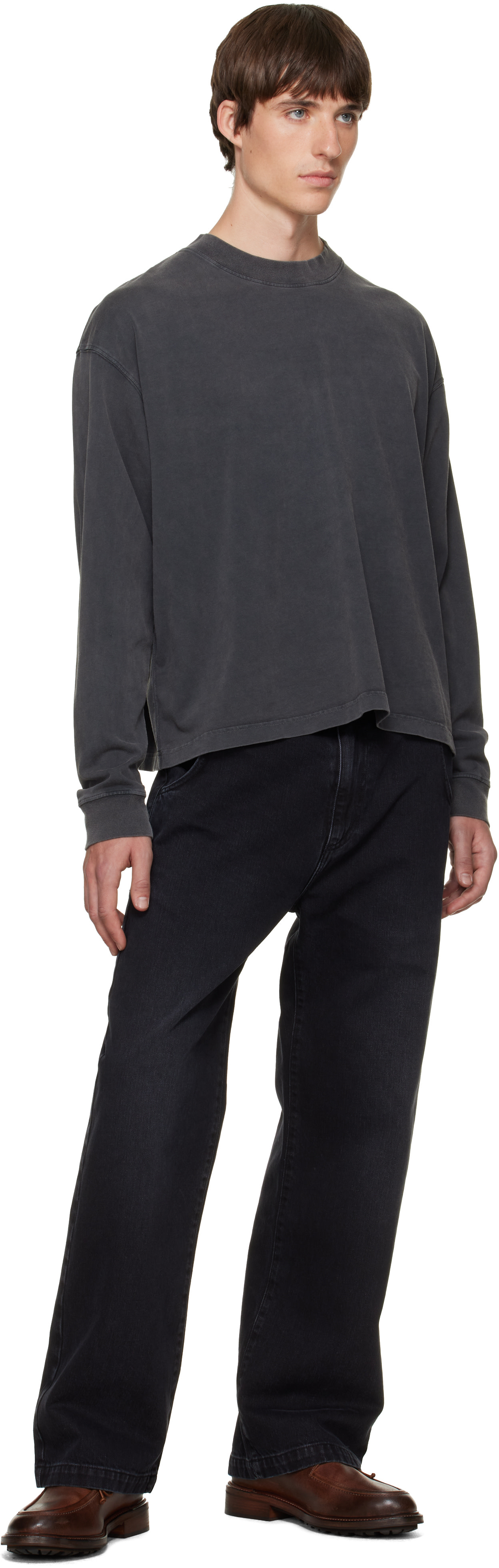 mfpen - Gray Browsing LS T-shirt