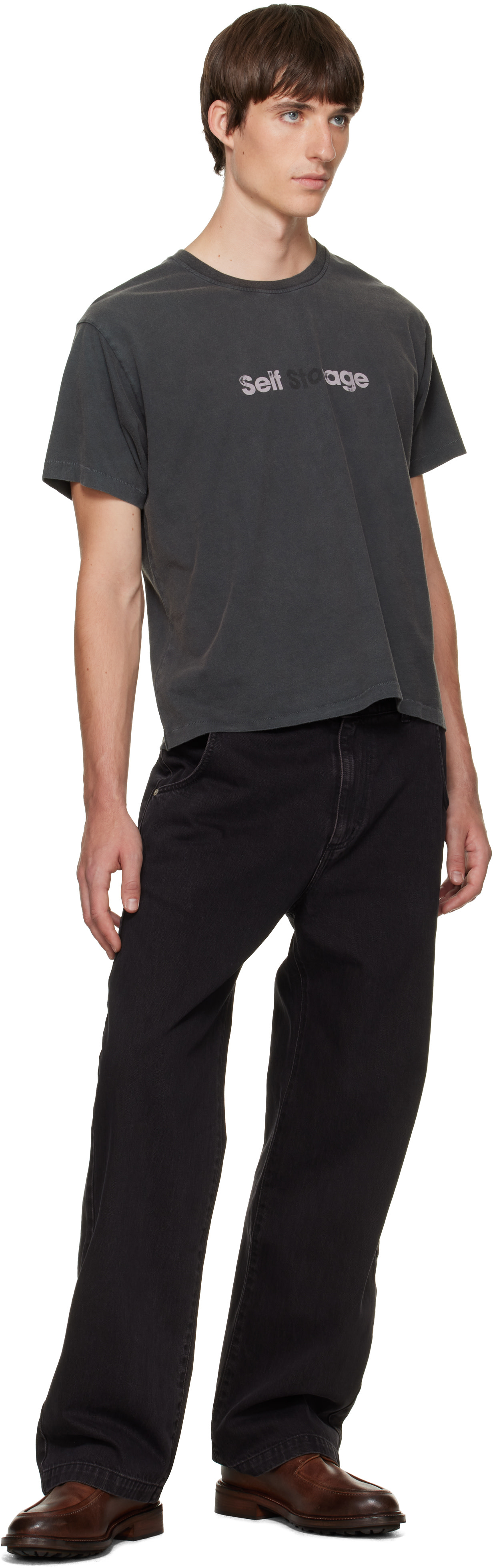 mfpen - Gray 'Self Storage' Merch T-shirt