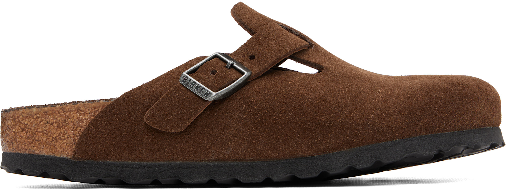 BIRKENSTOCK ボストン 40 ブラウン Birkenstock: ブラウン Boston Soft Footbed レギュラー クロッグ