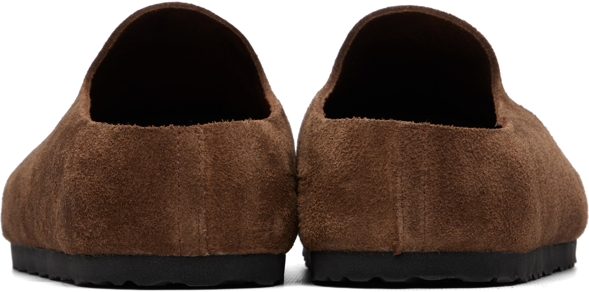 Birkenstock: ブラウン Regular Amsterdam Wrapped クロッグ | SSENSE 日本