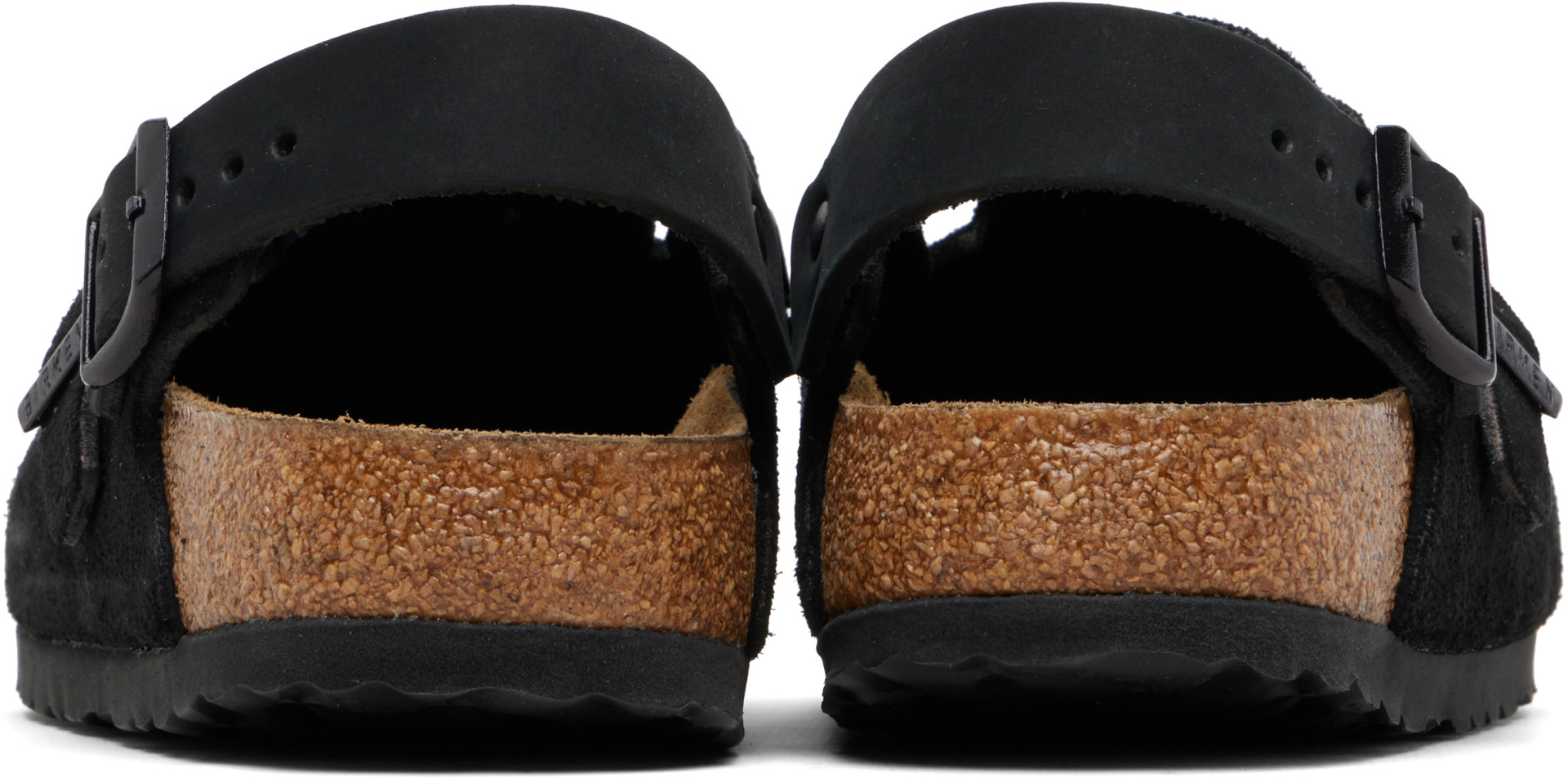 Birkenstock: ブラック Regular Tokio スエード クロッグ | SSENSE 日本