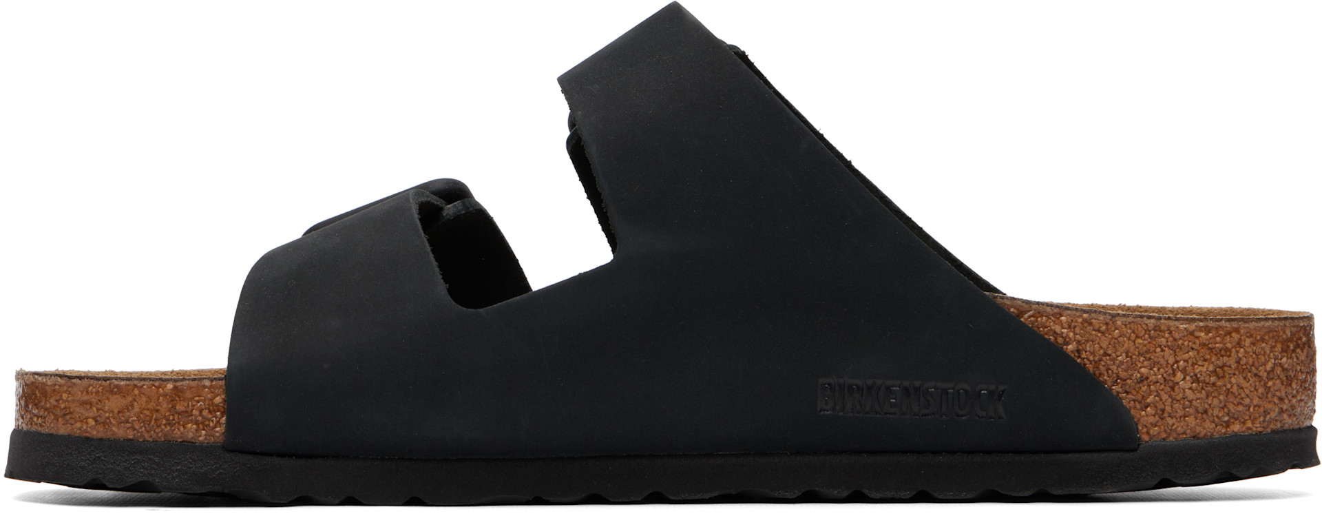Birkenstock: ブラック Regular Arizona Wire Buckle サンダル