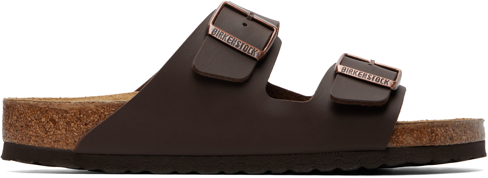 【BIRKENSTOCK】アリゾナ ブラウン 42 レギュラー ほぼ新品 Birkenstock: ブラウン Arizona レギュラー サンダル | SSENSE 日本