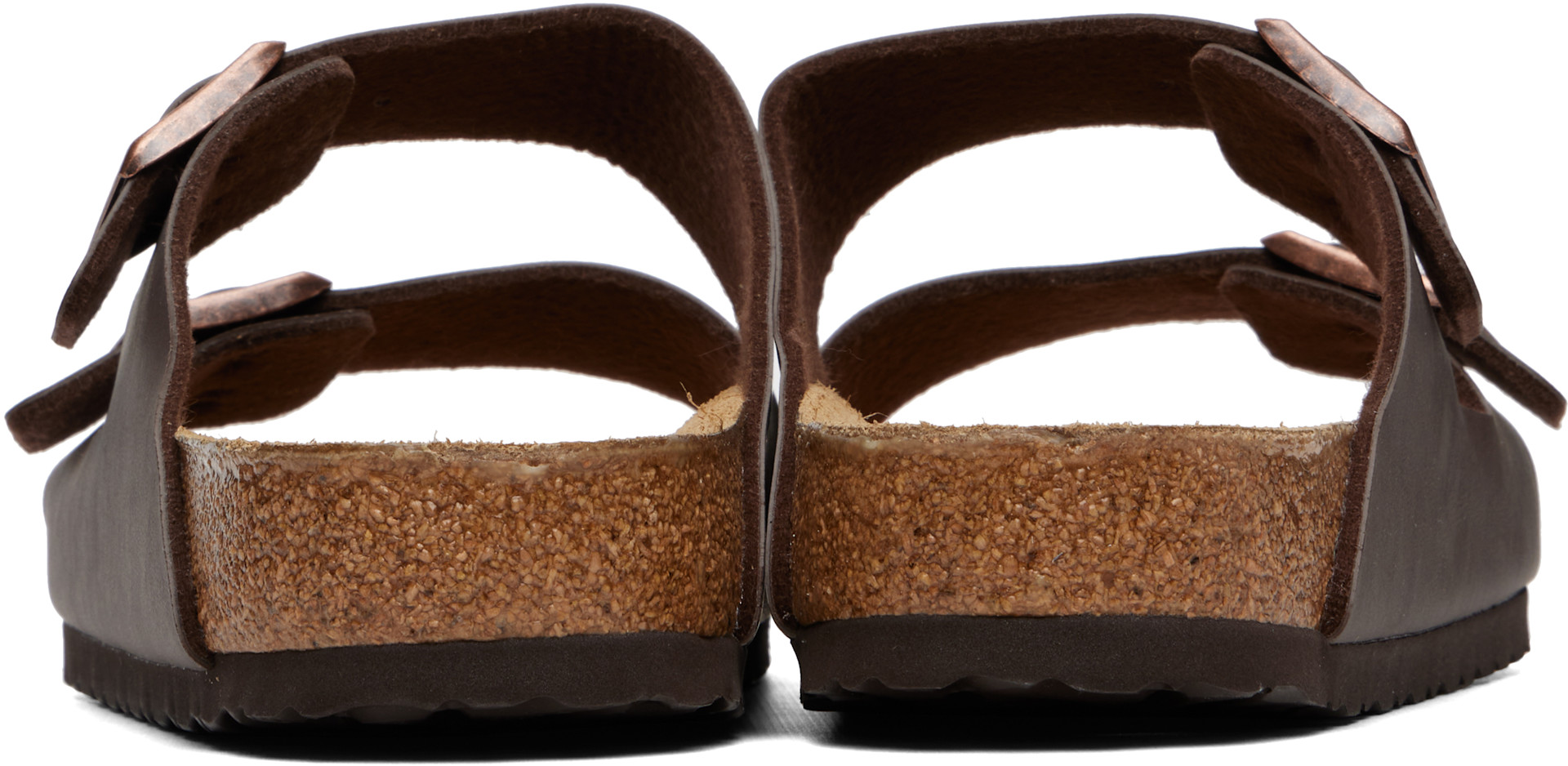 Birkenstock: ブラウン Arizona レギュラー サンダル | SSENSE 日本