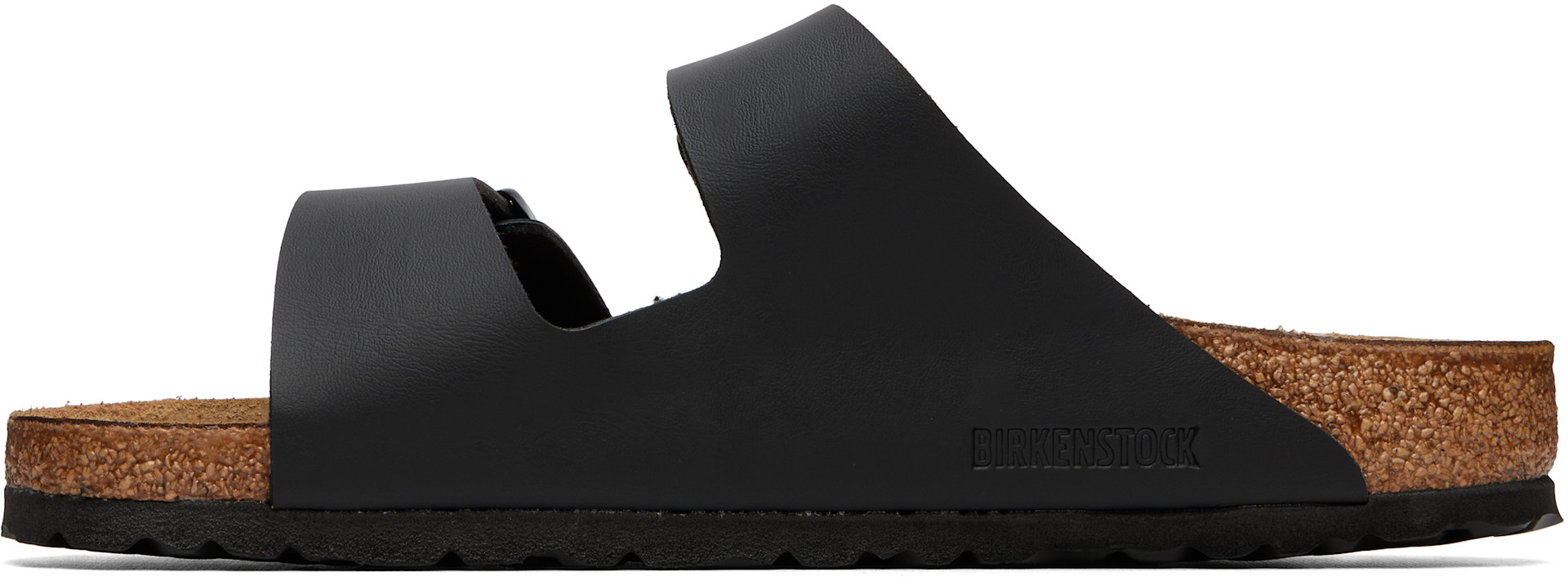 Birkenstock: ブラック Arizona レギュラー サンダル | SSENSE 日本