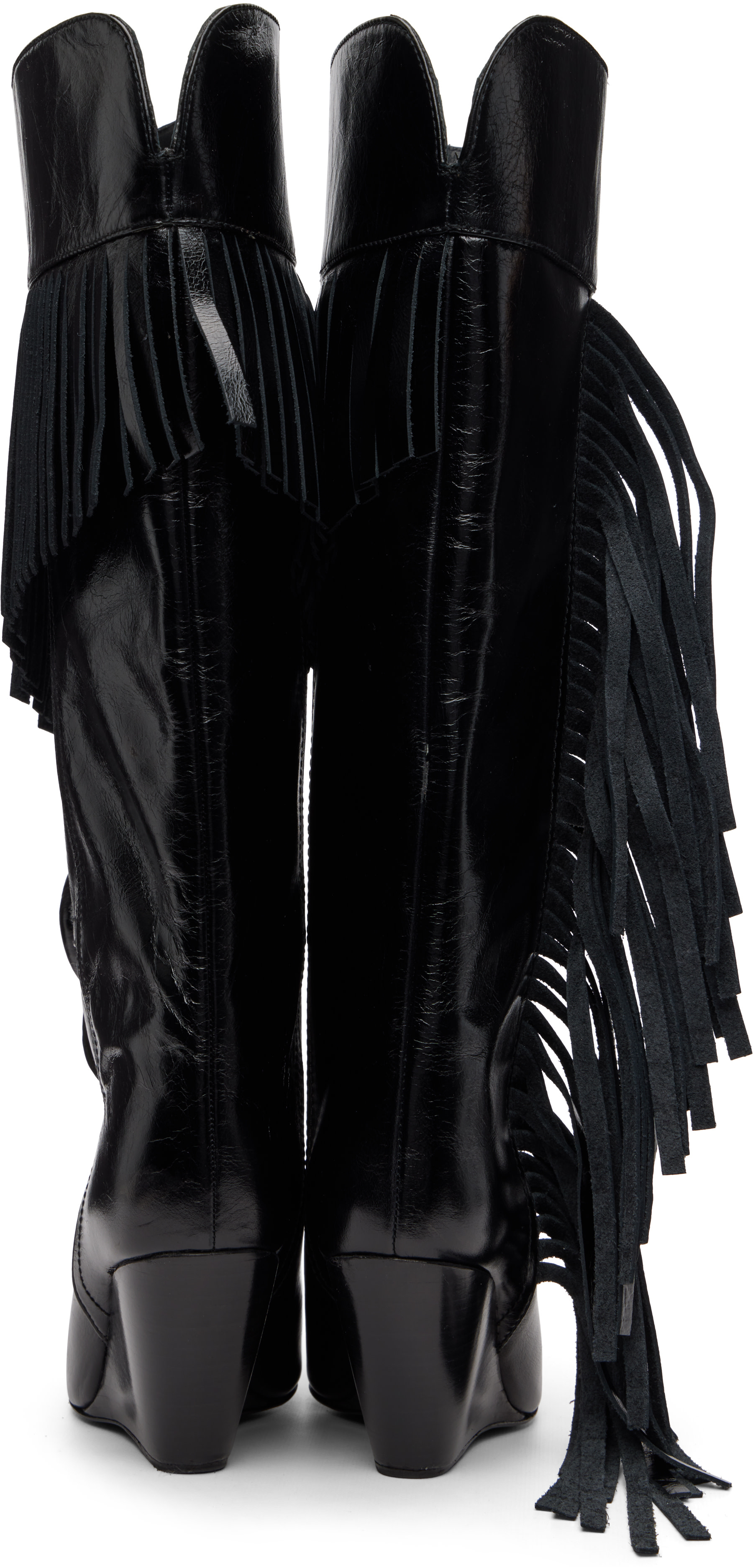 ABRA - Bottes hautes Rose noires