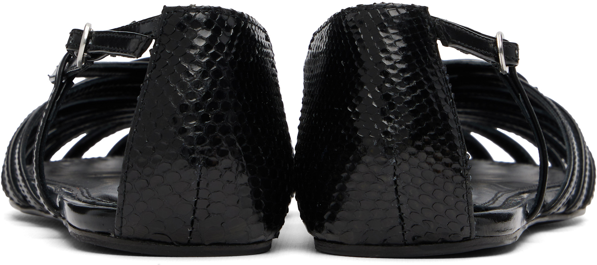 ABRA - Black Double Shoe Ballerina Flats