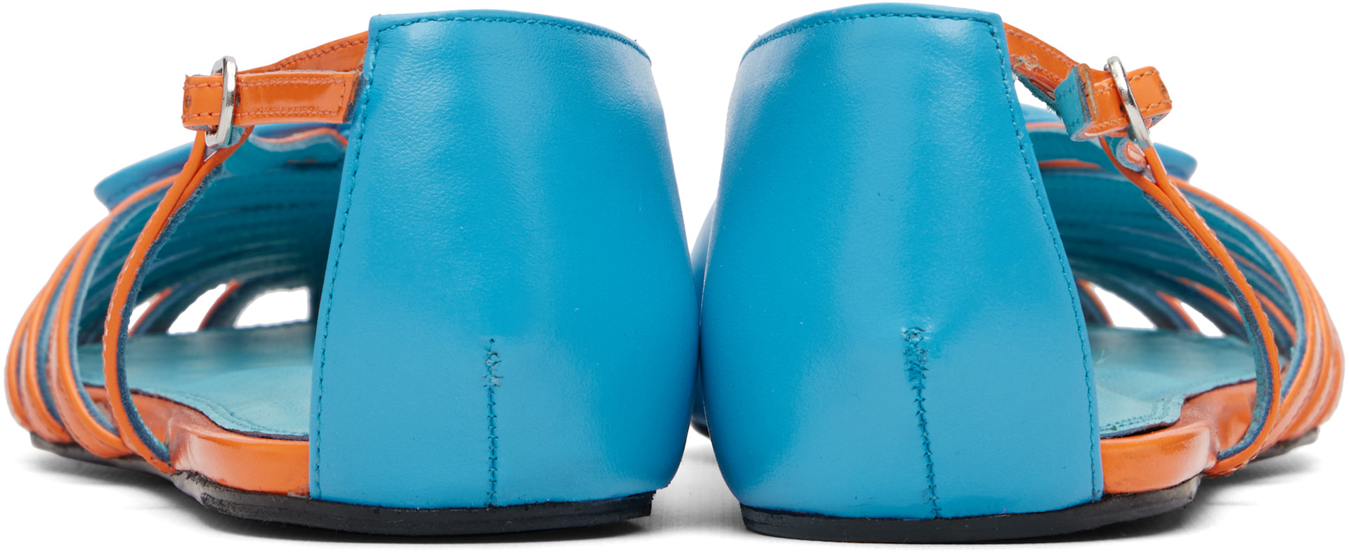 ABRA - Ballerines bleu et orange
