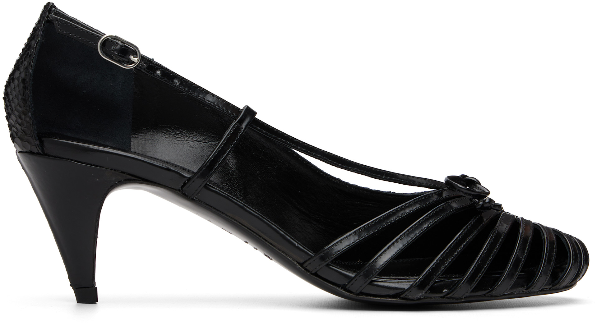 ABRA - Chaussures à petit talon noires
