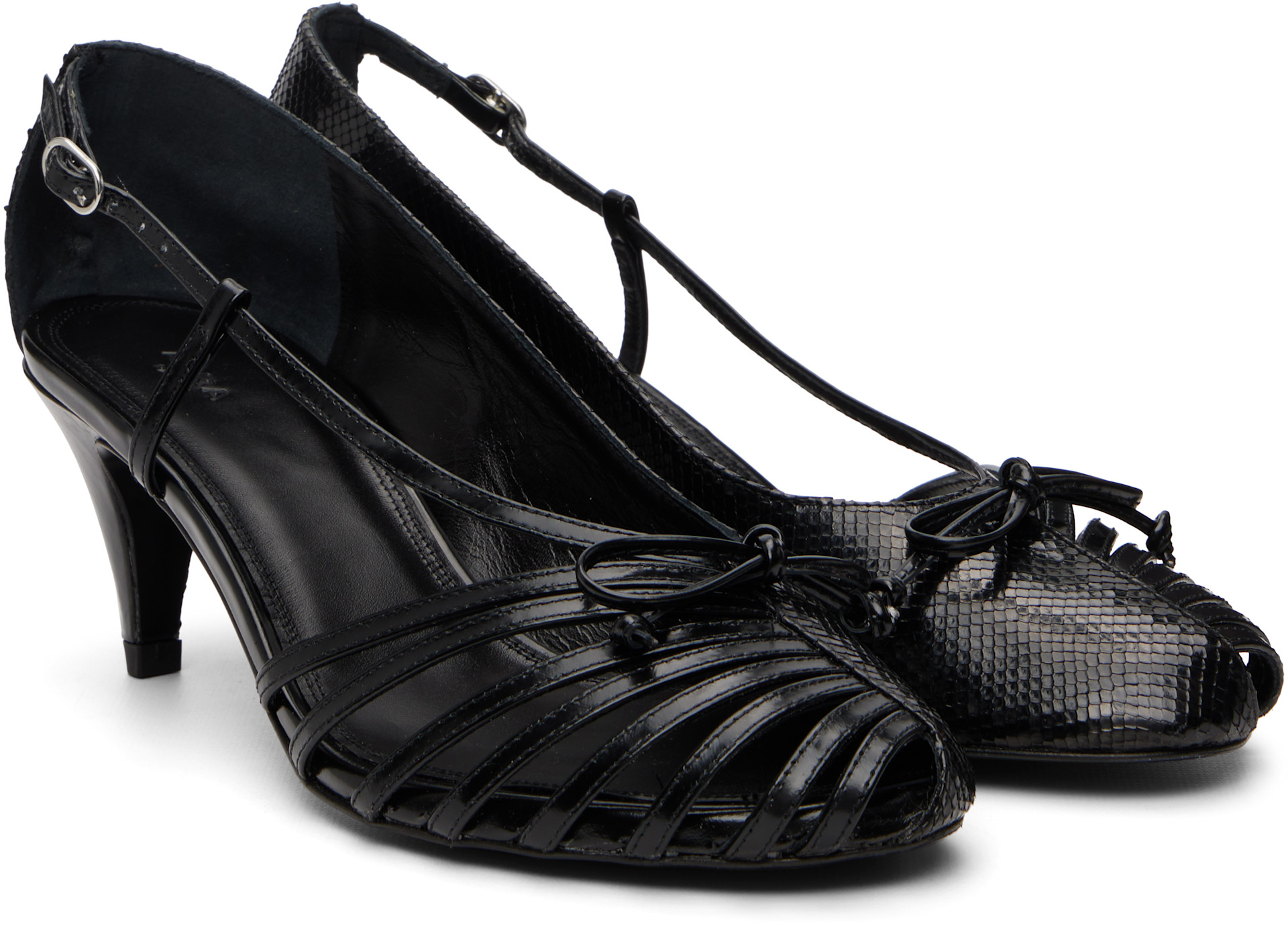 ABRA - Chaussures à petit talon noires