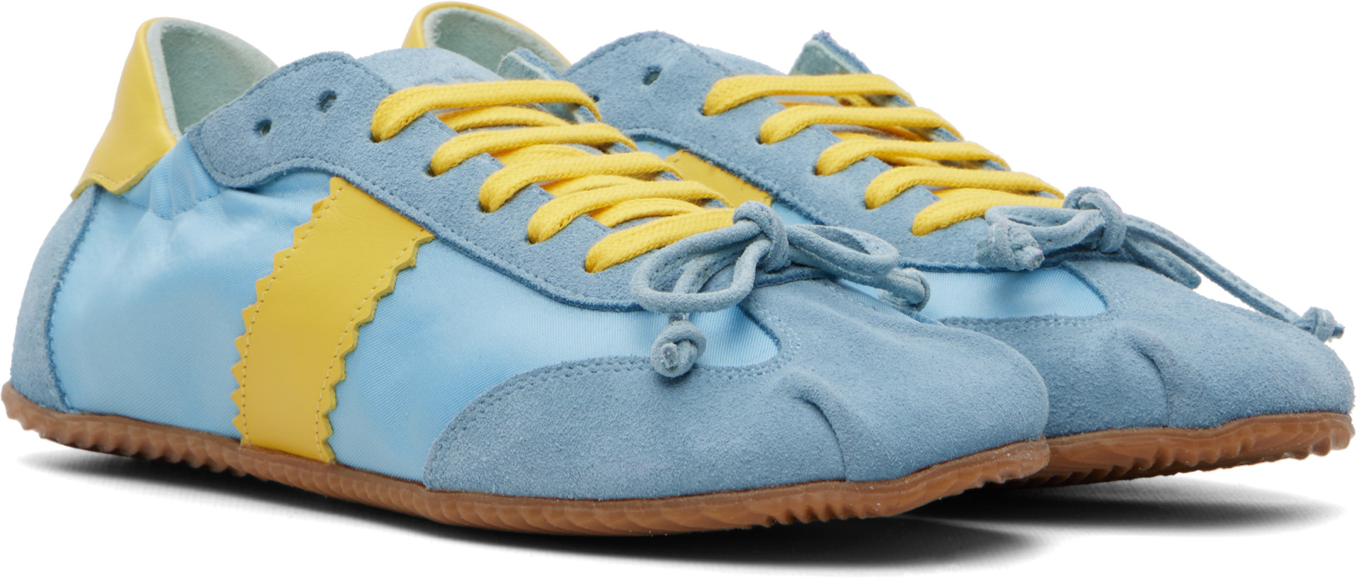 ABRA - Baskets de style ballerine bleues