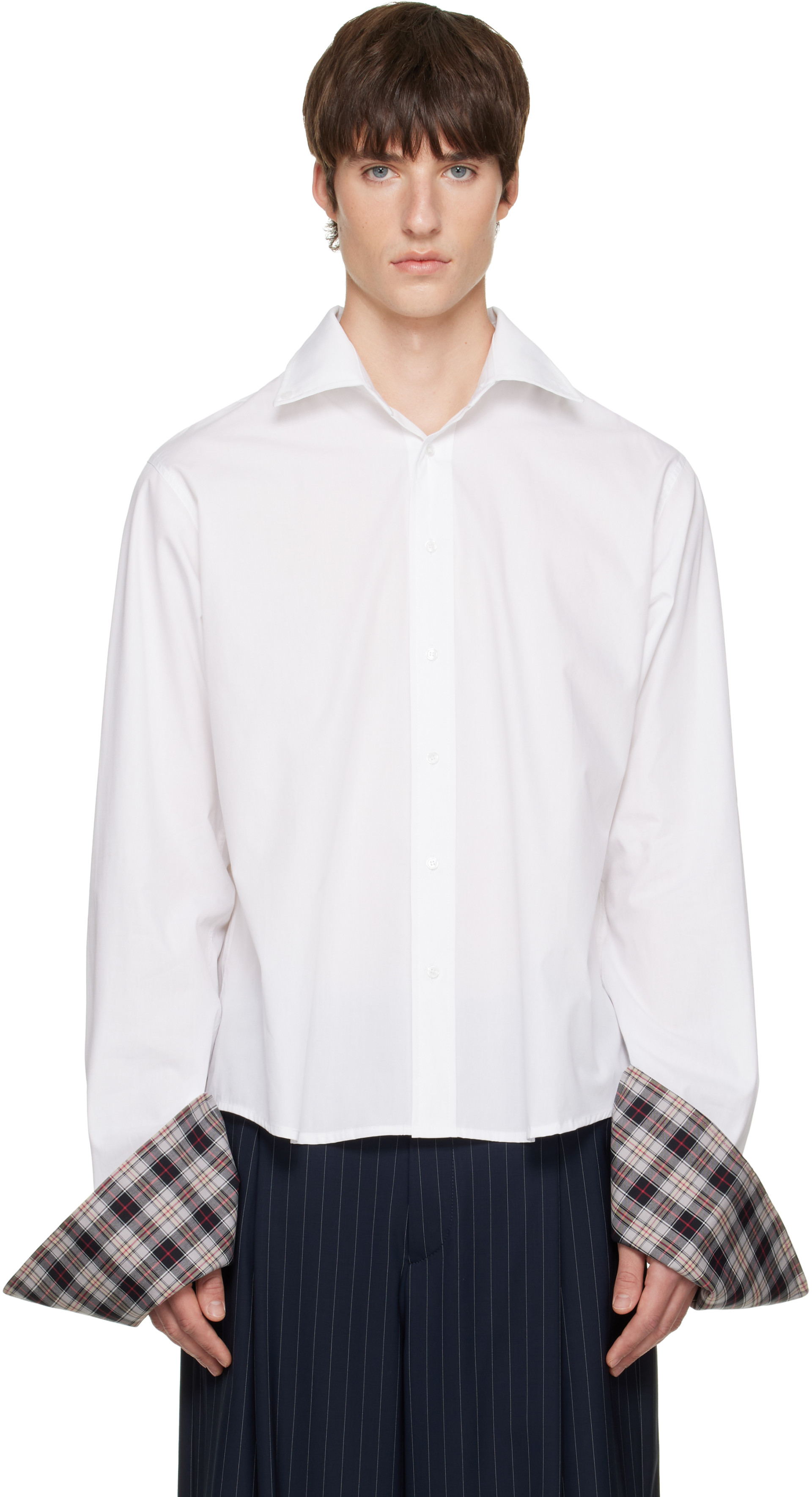 ABRA - White Back Pocket Shirt