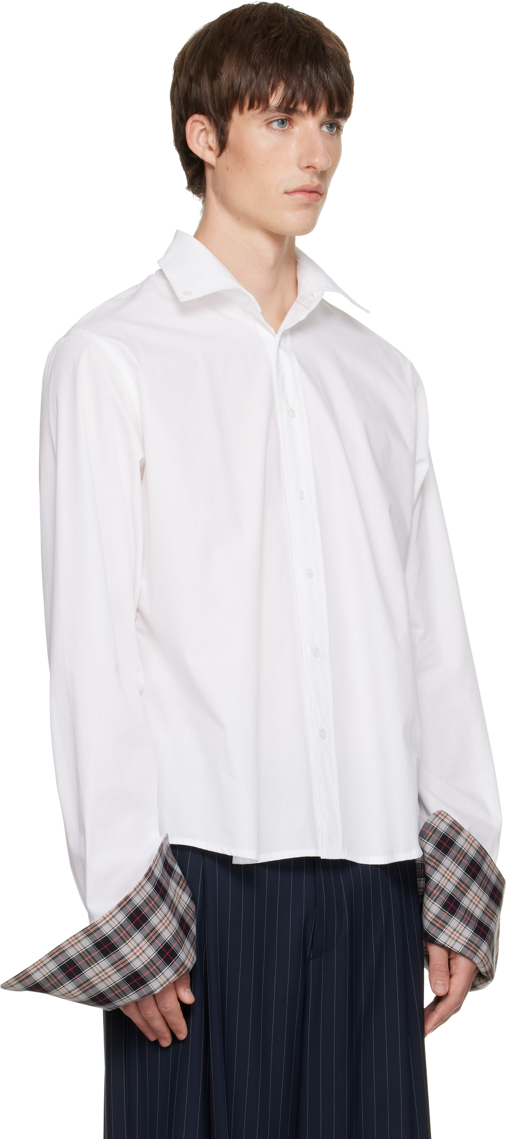 ABRA - White Back Pocket Shirt