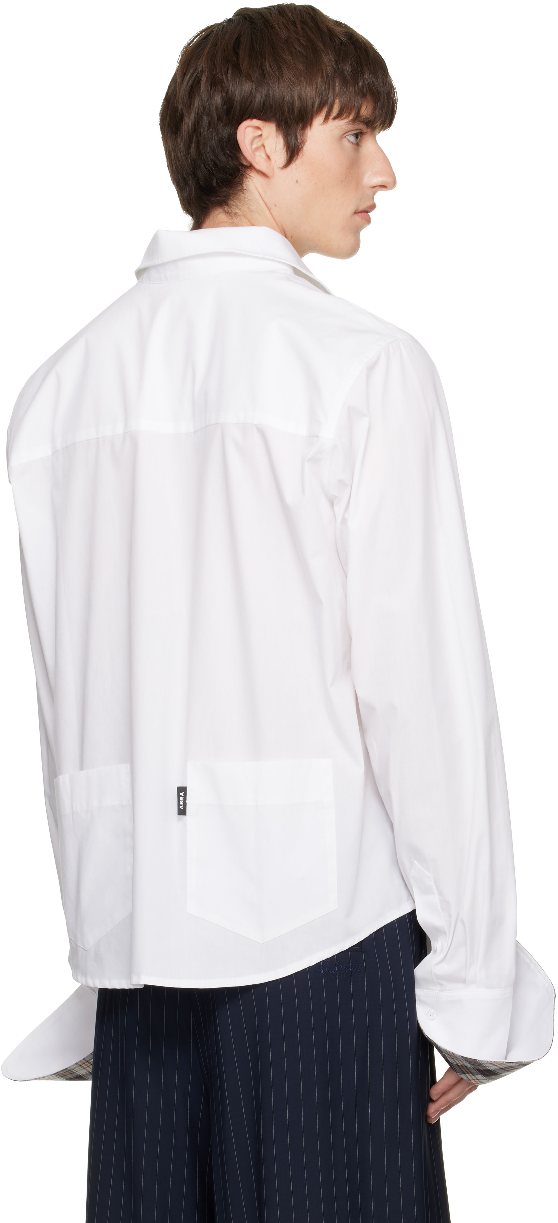 ABRA - White Back Pocket Shirt