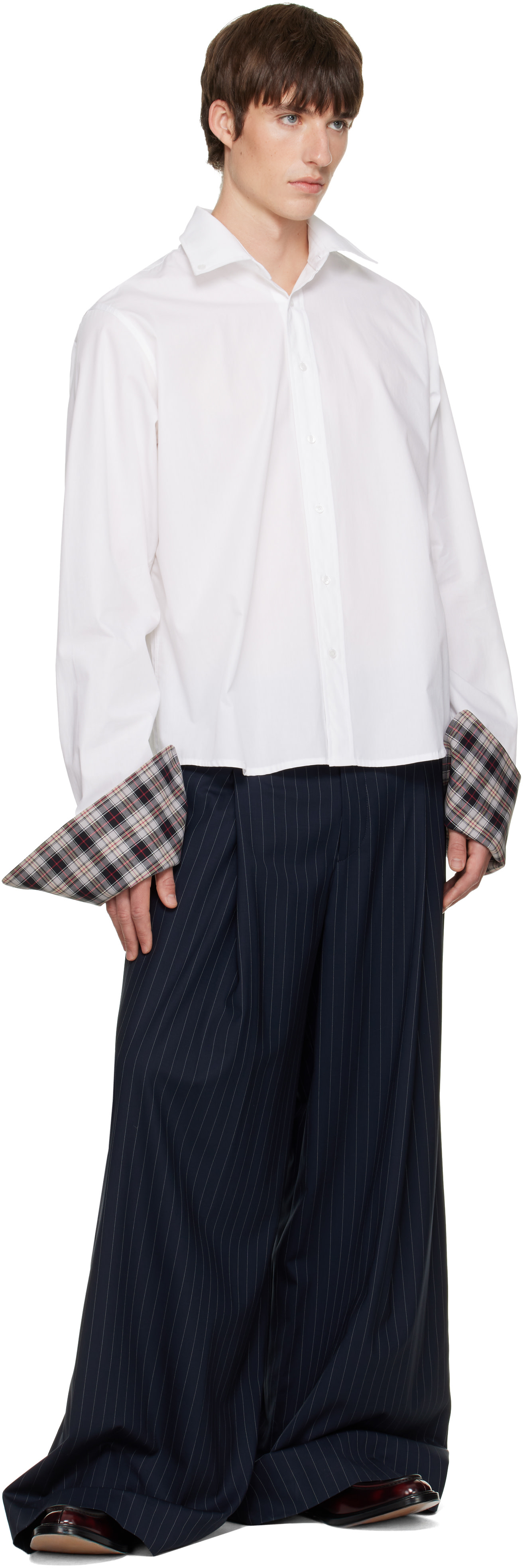 ABRA - White Back Pocket Shirt