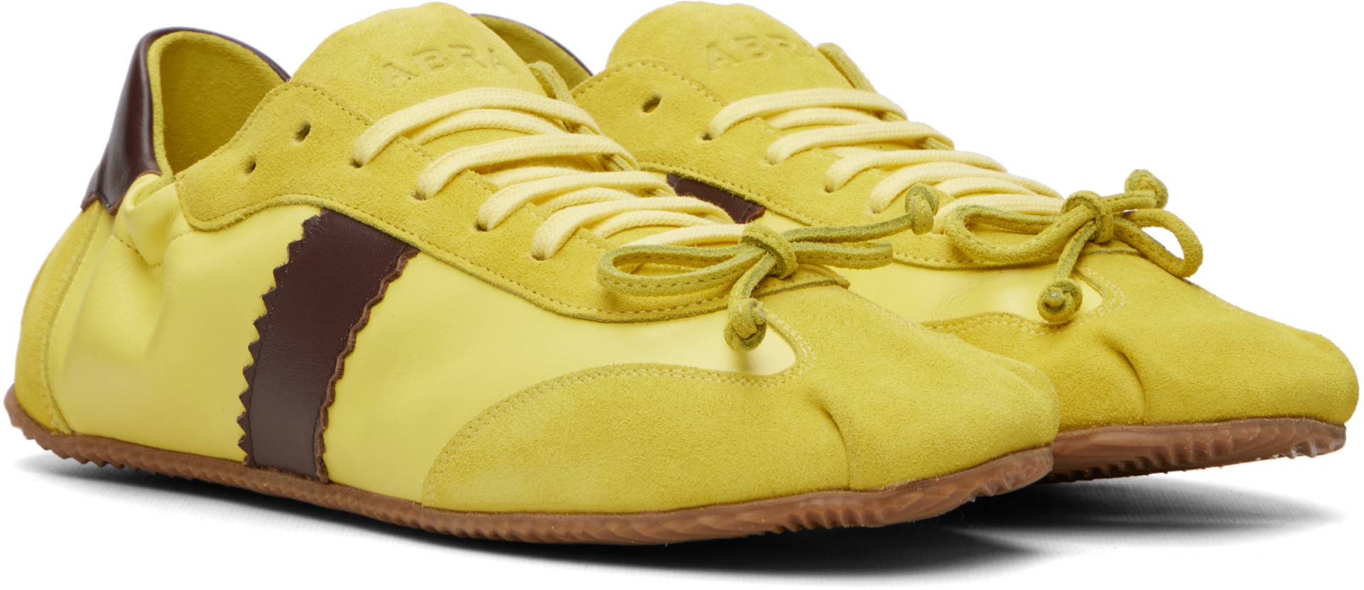ABRA - Yellow Ballerina Sneakers