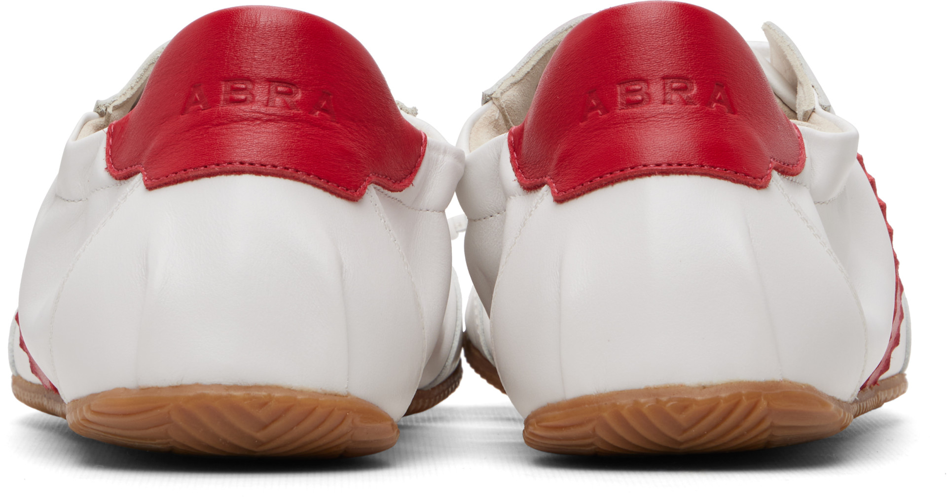ABRA - Baskets de style ballerine blanches