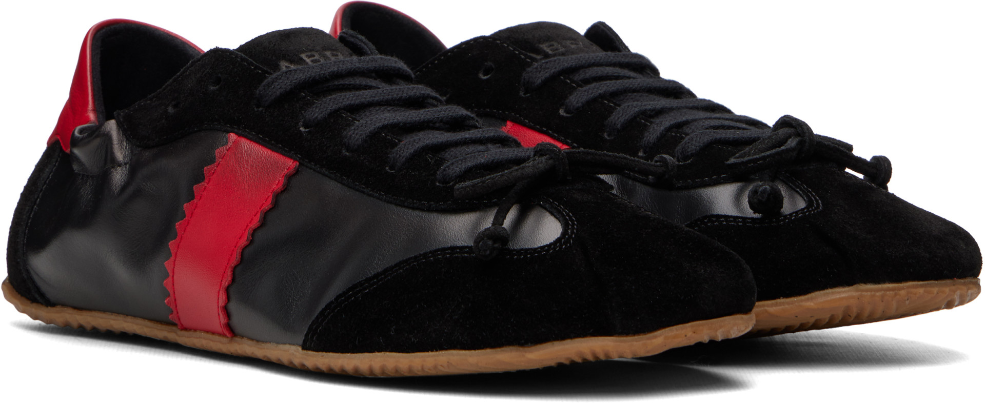 ABRA - Baskets de style ballerine noires