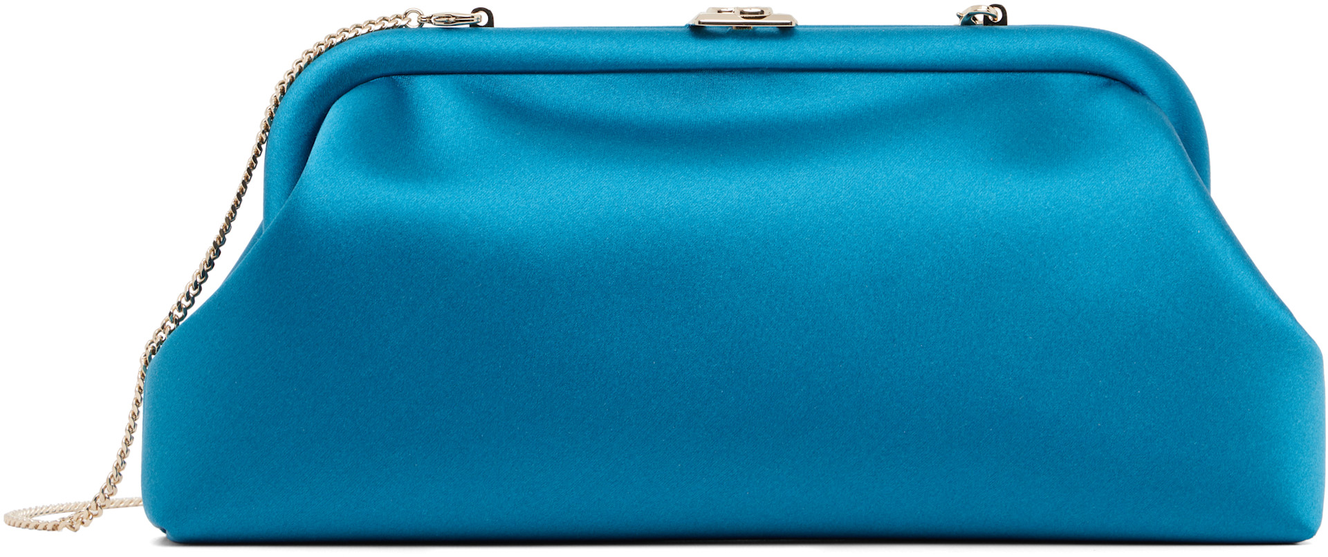 Jimmy Choo - Pochette Skylar bleu